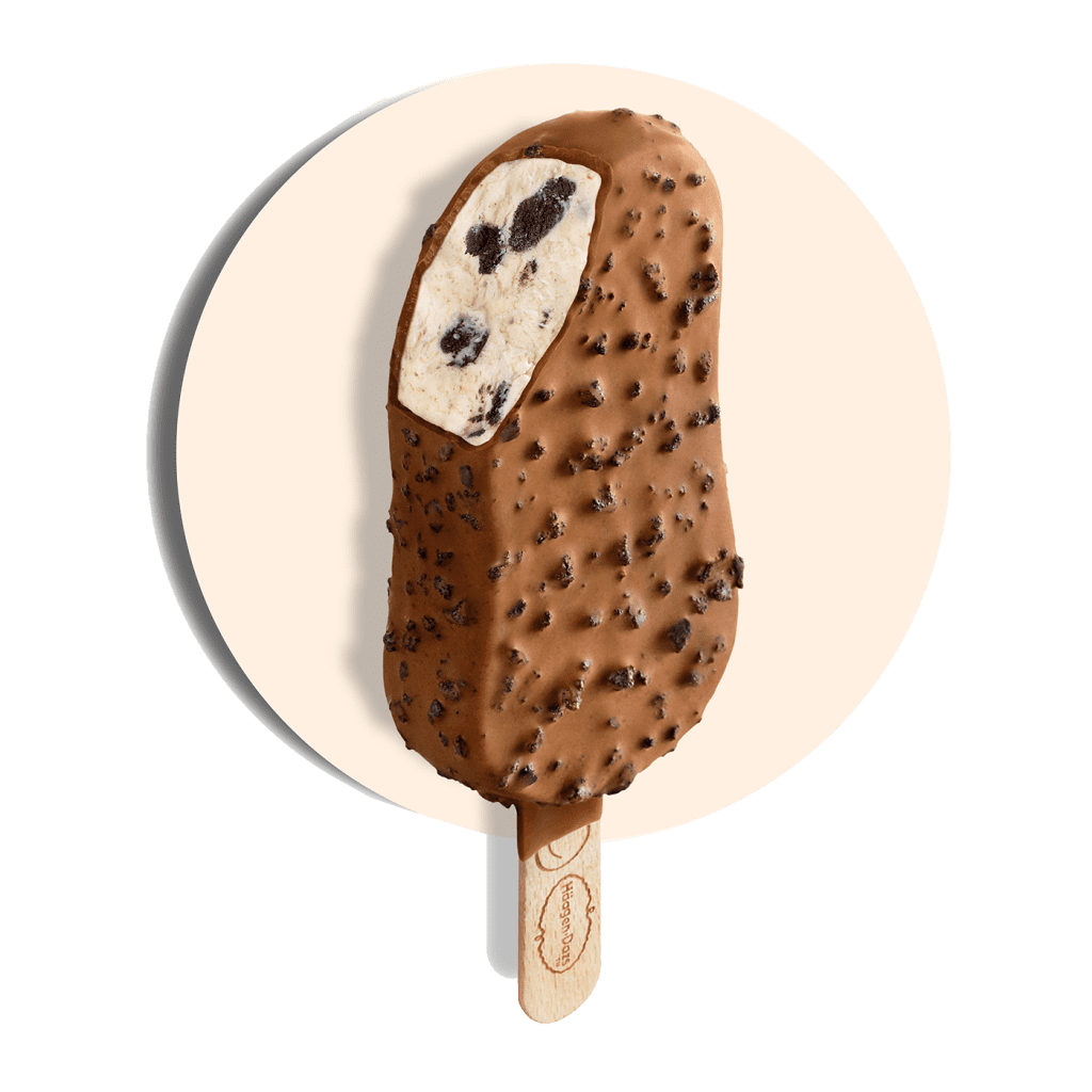 Cookie Cream Ice Cream Stick Bar Haagen Dazs