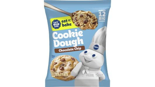 Pillsbury Ready To Bake Big Deluxe Chocolate Chip Cookie Dough Hot Sex Picture