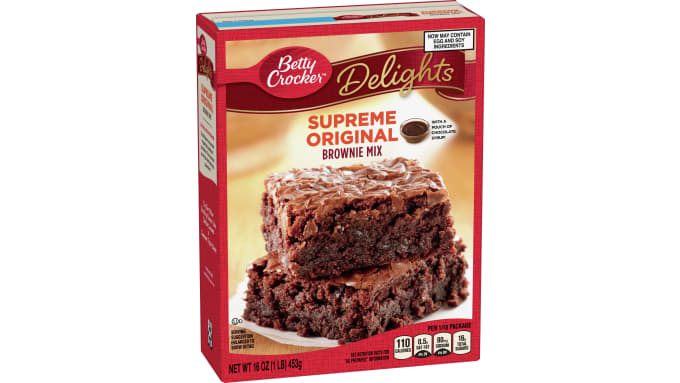 Betty Crocker Favorites Fudge Brownie Mix, Family Size, 16.3 oz 