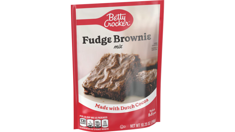 Betty Crocker Fudge Brownie Mix, Family Size, 18.3 oz