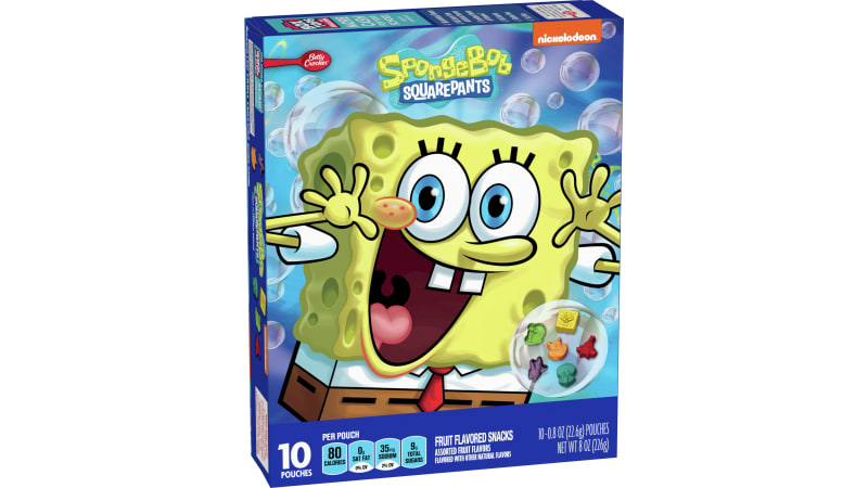 Betty Crocker™ Fruit Flavored Snacks SpongeBob