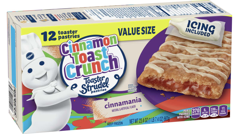 Pillsbury™ Cinnamon Toast Crunch Toaster Strudel™ 12 Ct. - Pillsbury.com