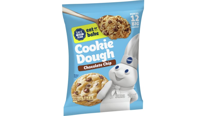 Pillsbury™ Ready to Bake!™ Big Deluxe Chocolate Chip Cookie Dough ...