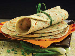 Spring Onion Paratha