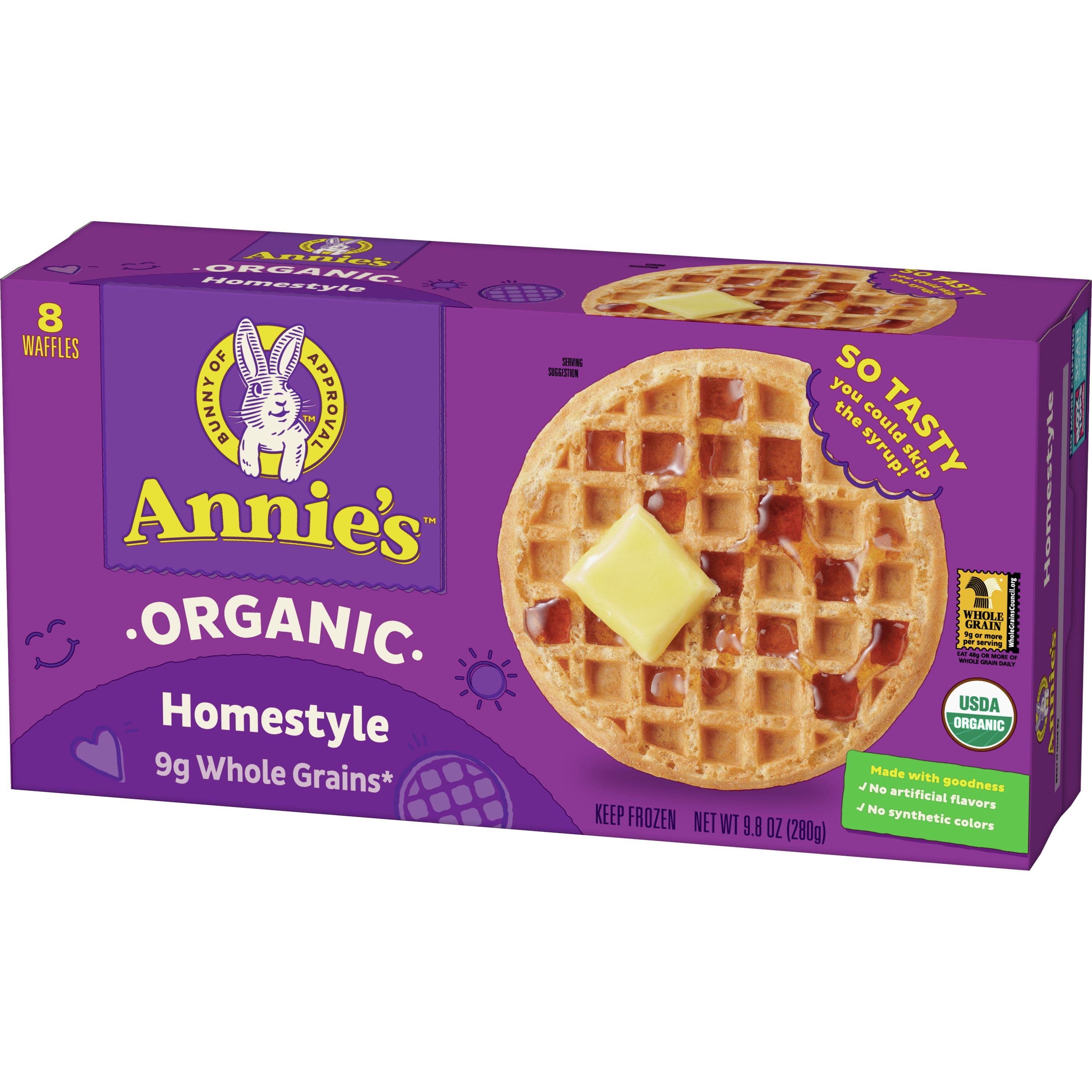 Food label for eggo waffles