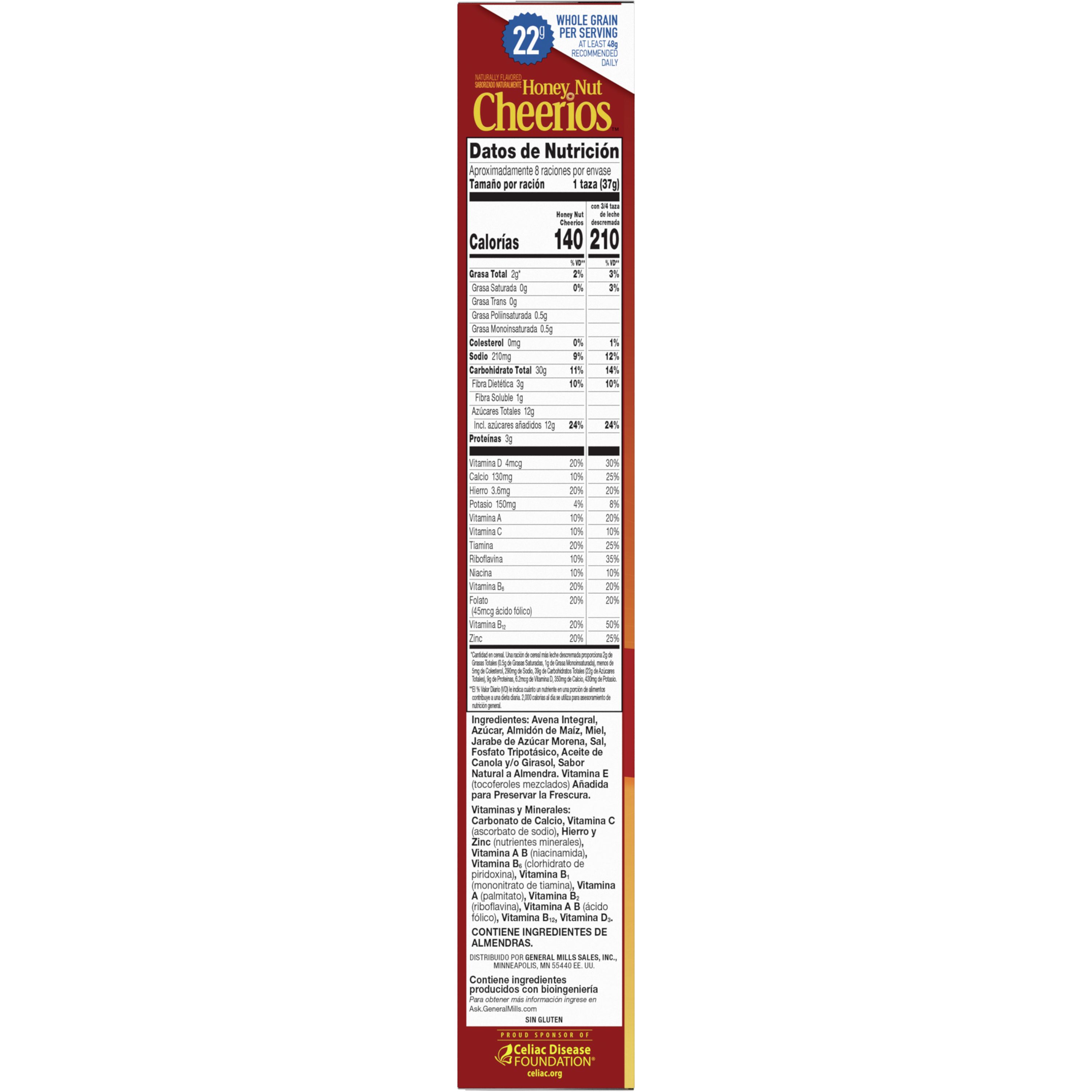 Honey Nut Cheerios Food Label honey-nut-cheerios-food-label
