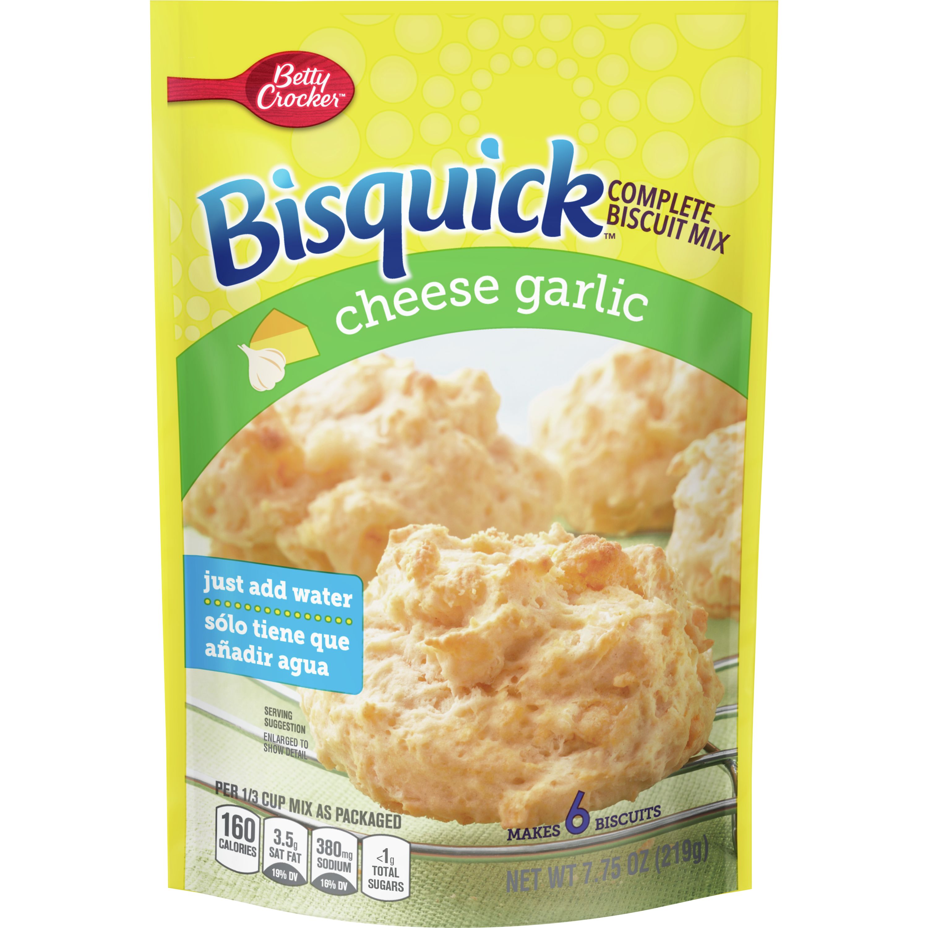 Bisquick Complete Cheese Garlic Biscuit Mix Bettycrocker Com