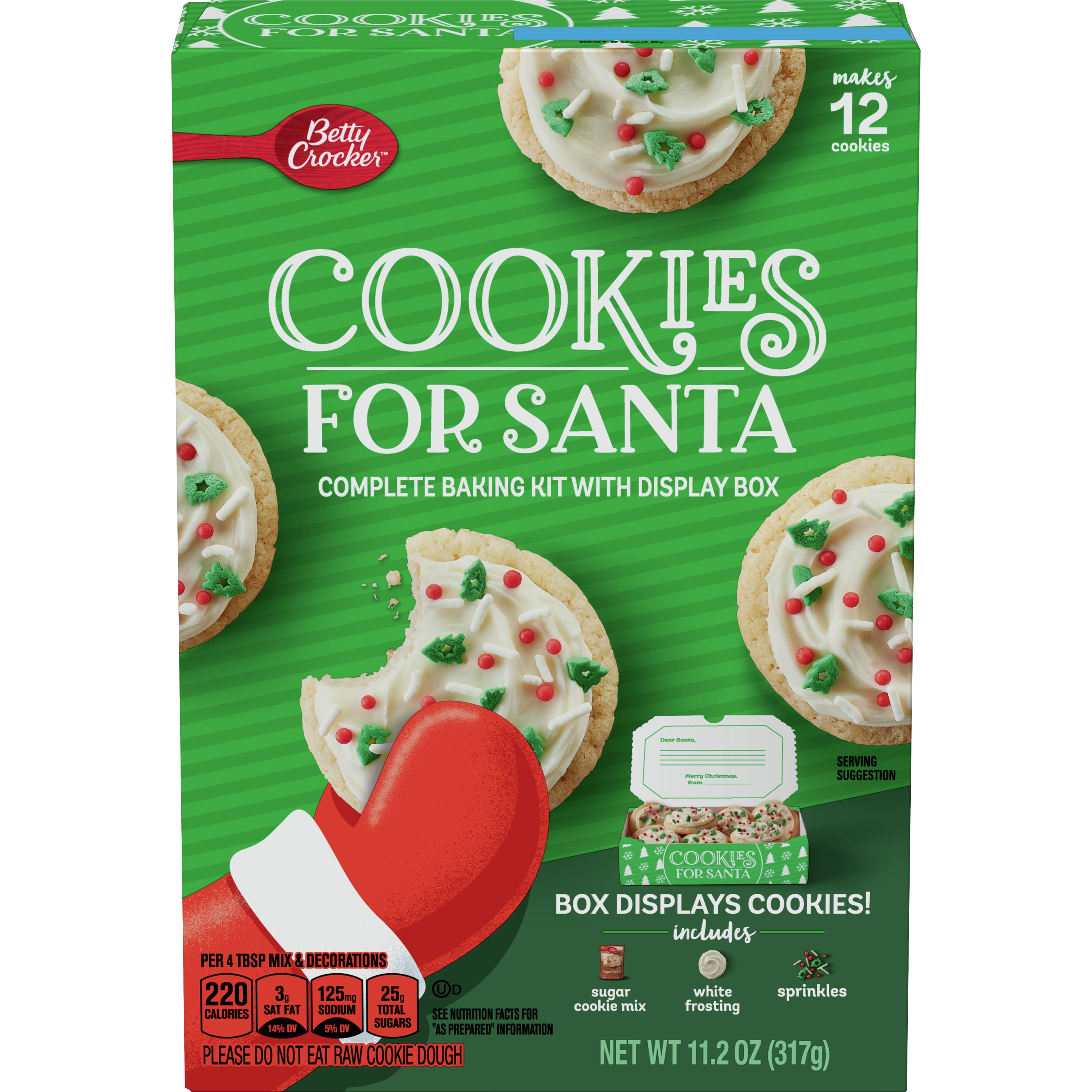 Betty Crocker 2022 Christmas Cookies Betty Crocker™ Cookies For Santa Kit - Bettycrocker.com