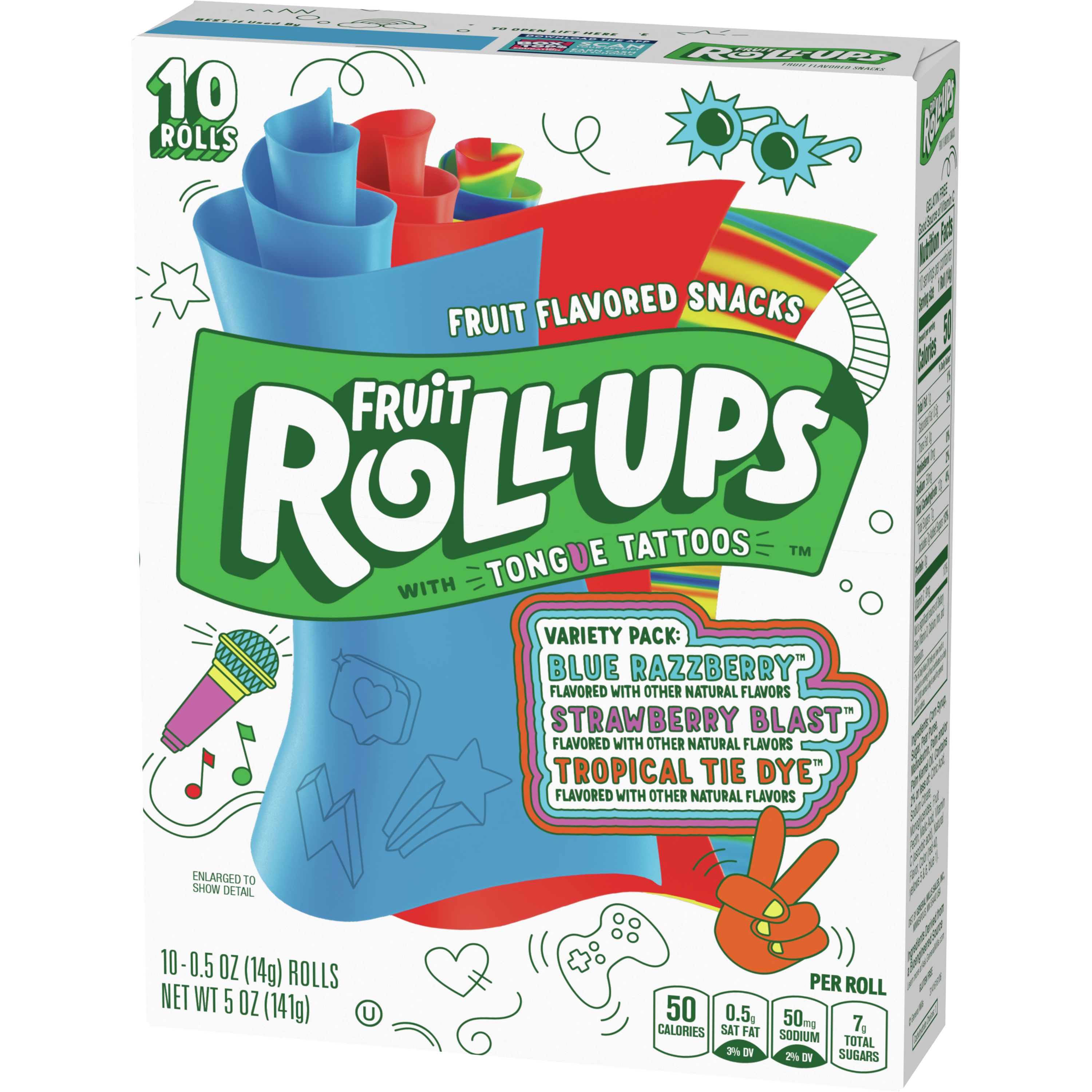 Strawberry Blast  FruitFlavored Snacks  Candy  Fruit RollUps