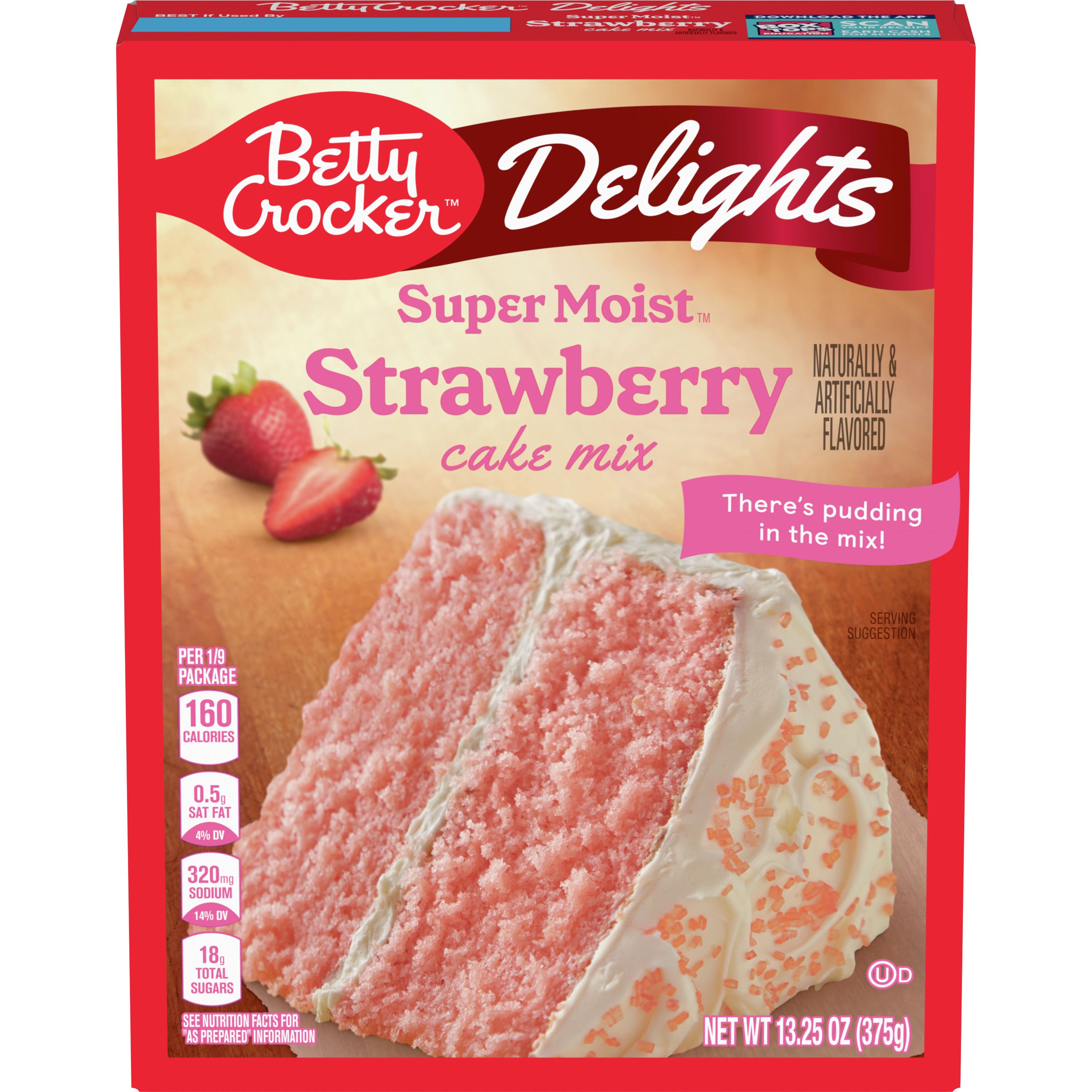 BETTY CROCKER CAKE MIX BARBIE DREAM GAP STRAWBERRY CAKE MIX 432g » Master  Mac food