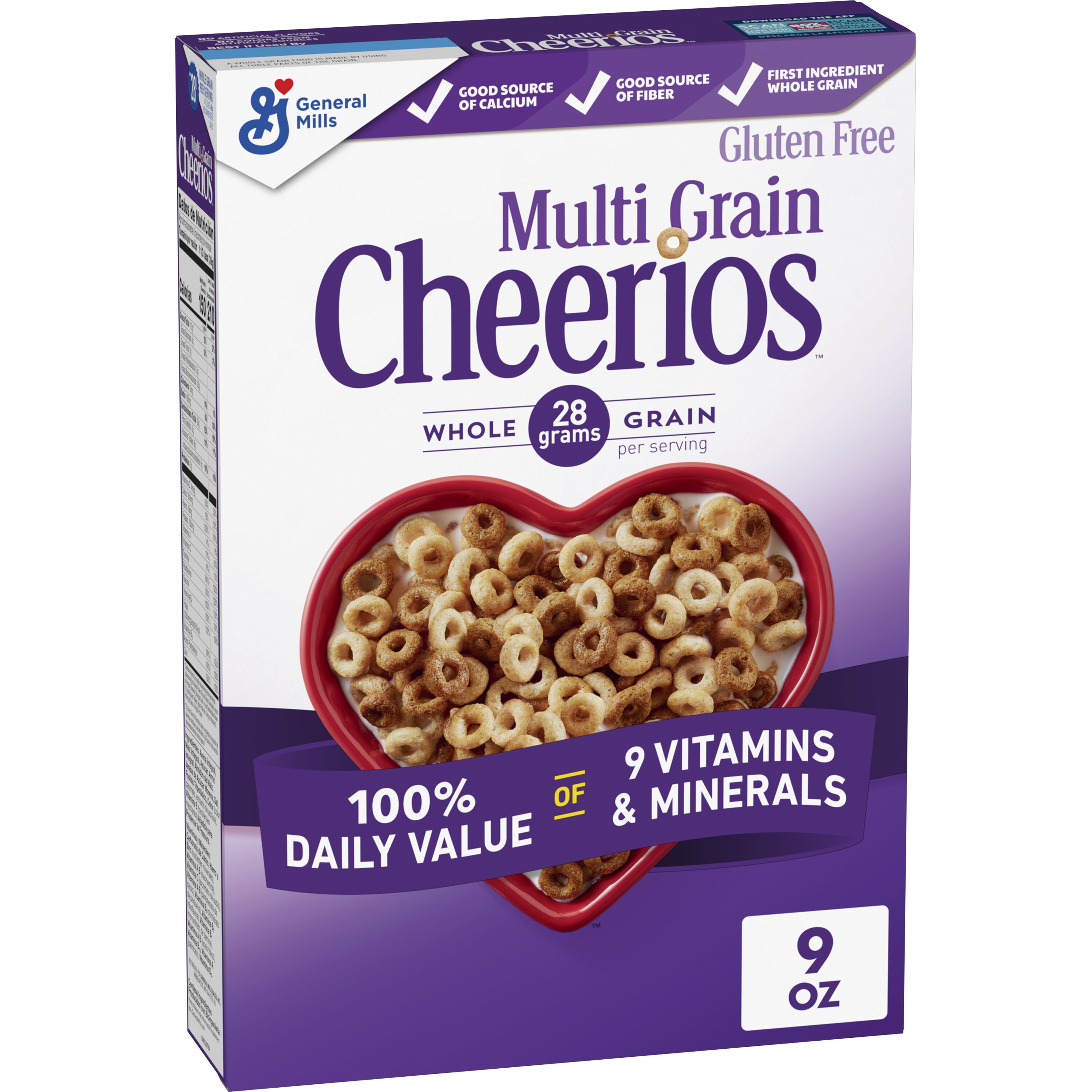 multigrain cheerios nutrition facts