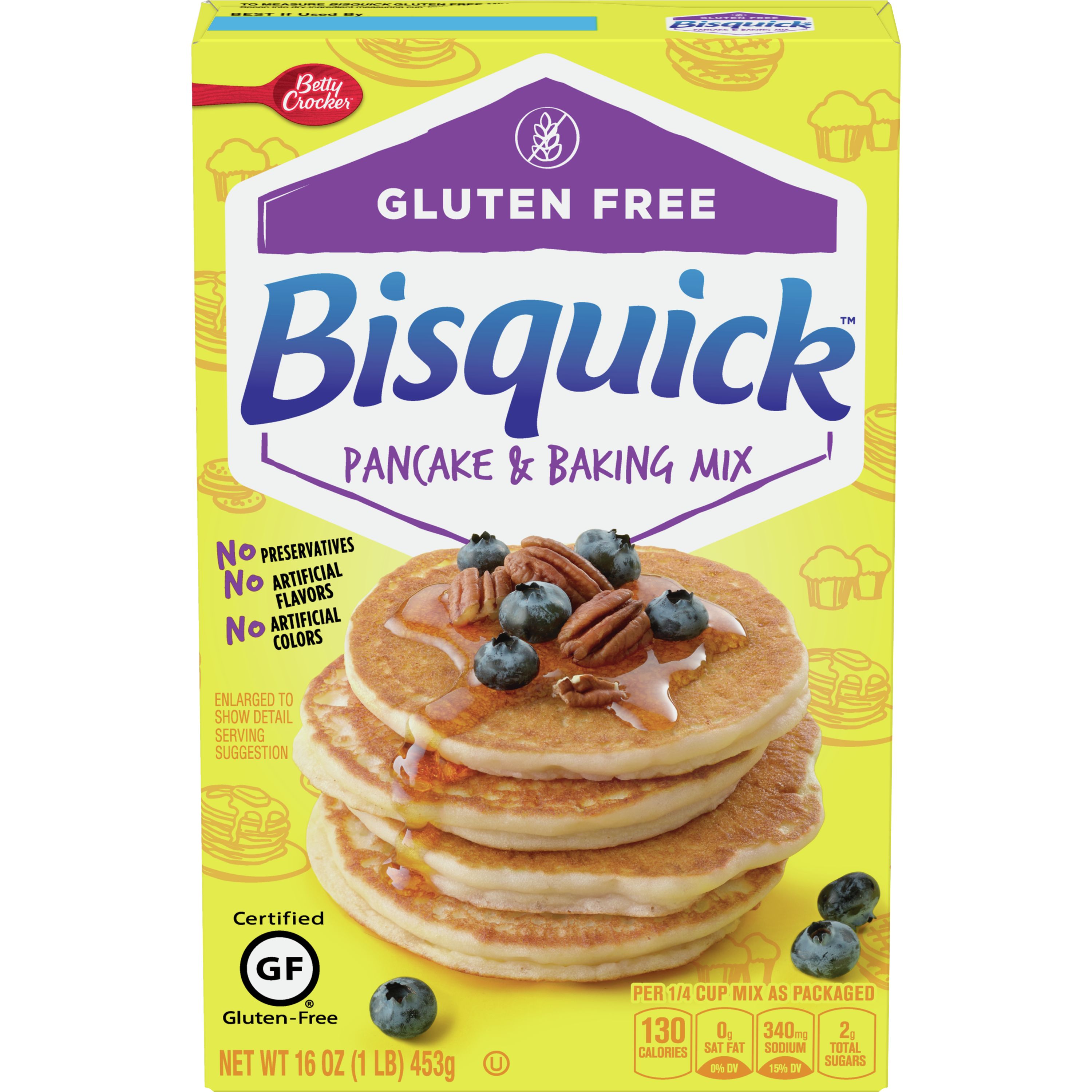 Bisquick Gluten Free Pancake Baking Mix Bettycrocker Com