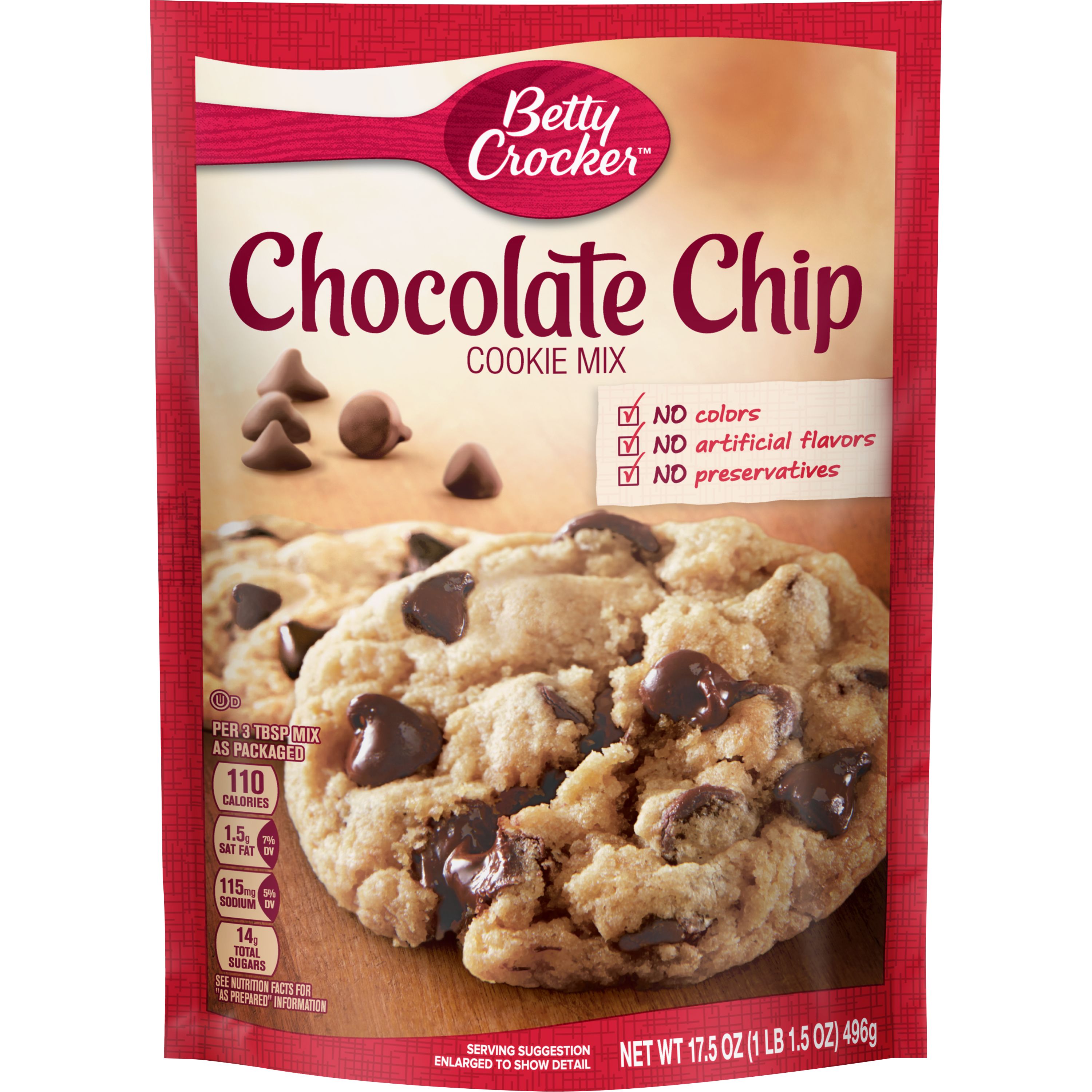 Betty Crocker Chocolate Chip Cookie Mix Bettycrocker Com