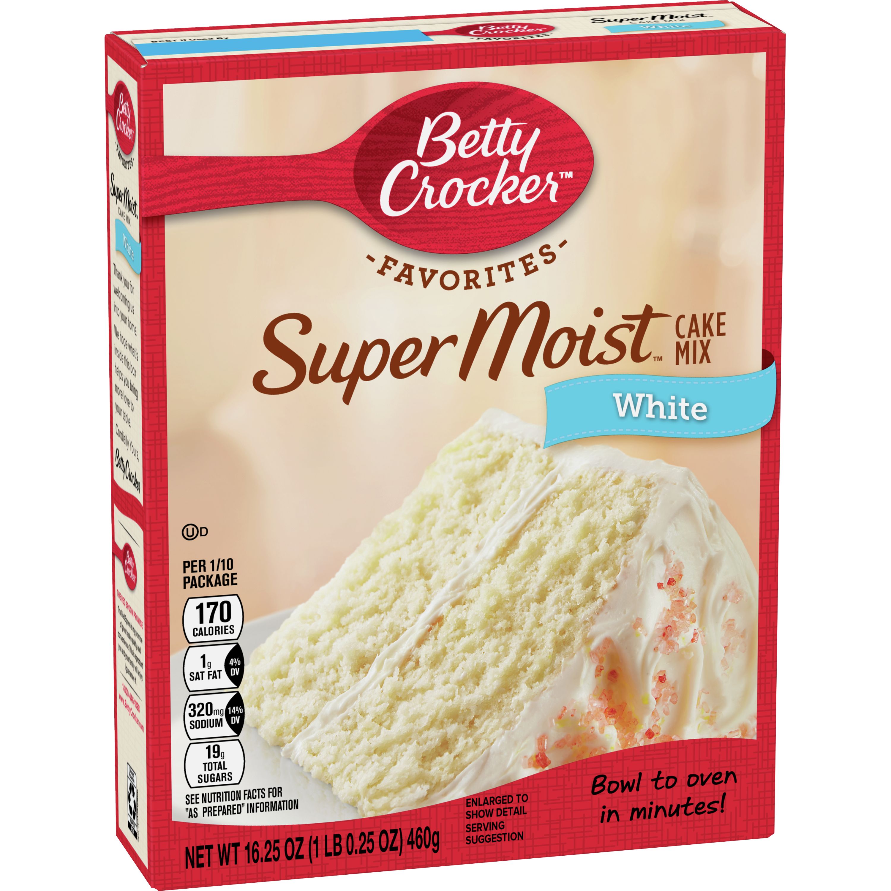 Betty Crocker™ Super Favorites White Cake Mix - BettyCrocker.com