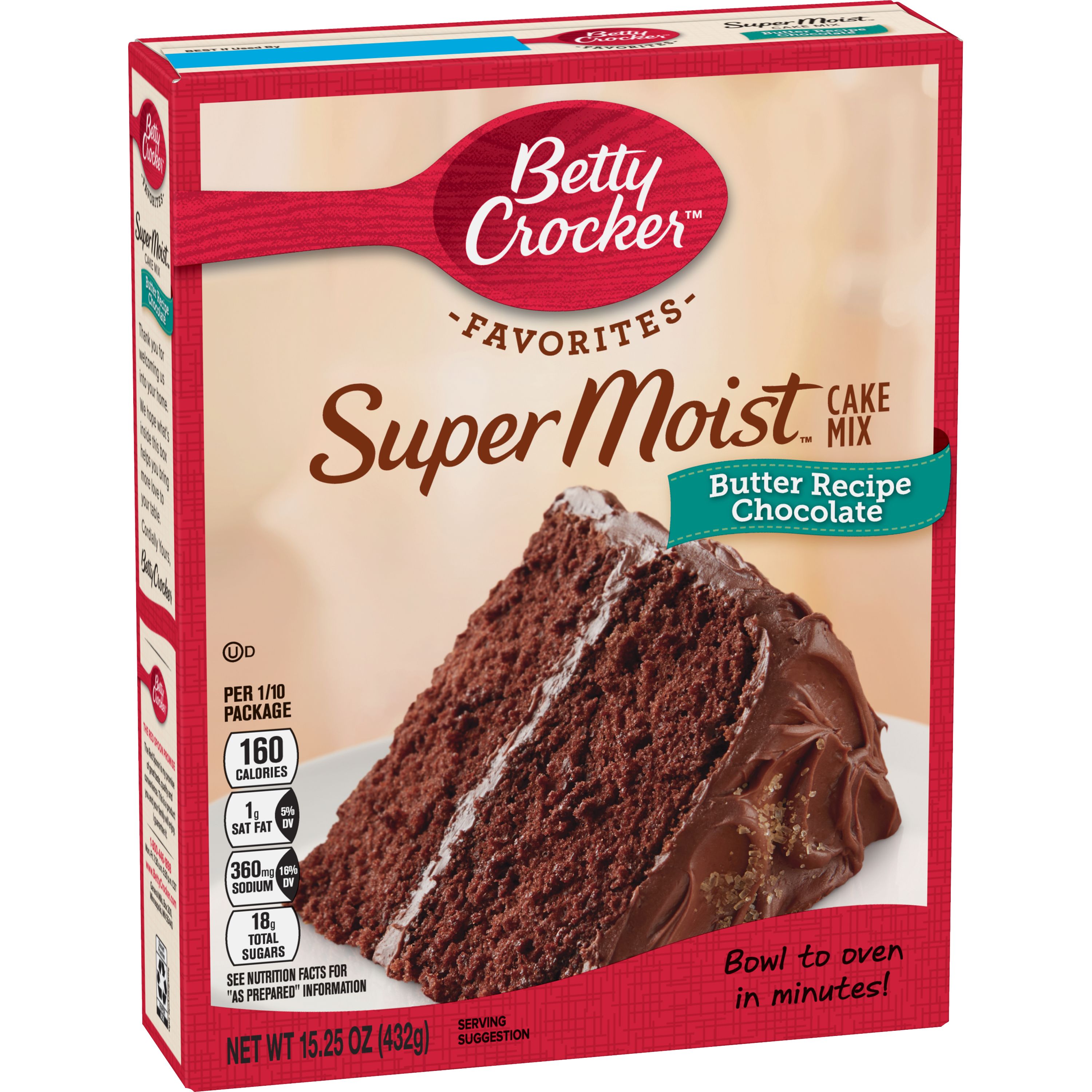 Betty Crocker Super Moist Favorites Butter Recipe Chocolate Cake Mix Bettycrocker Com