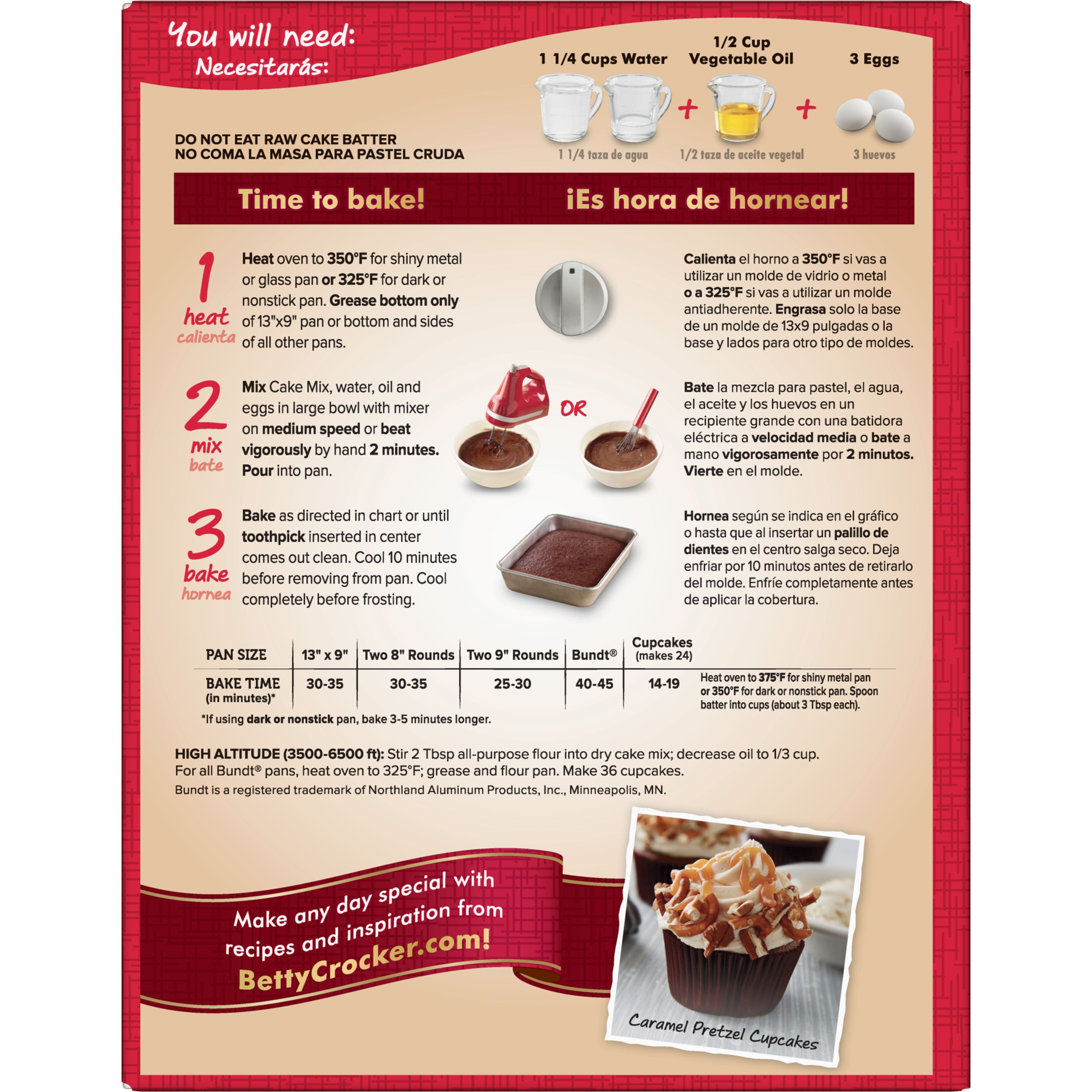 Betty Crocker Super Moist Delights Triple Chocolate Fudge Cake Mix Bettycrocker Com