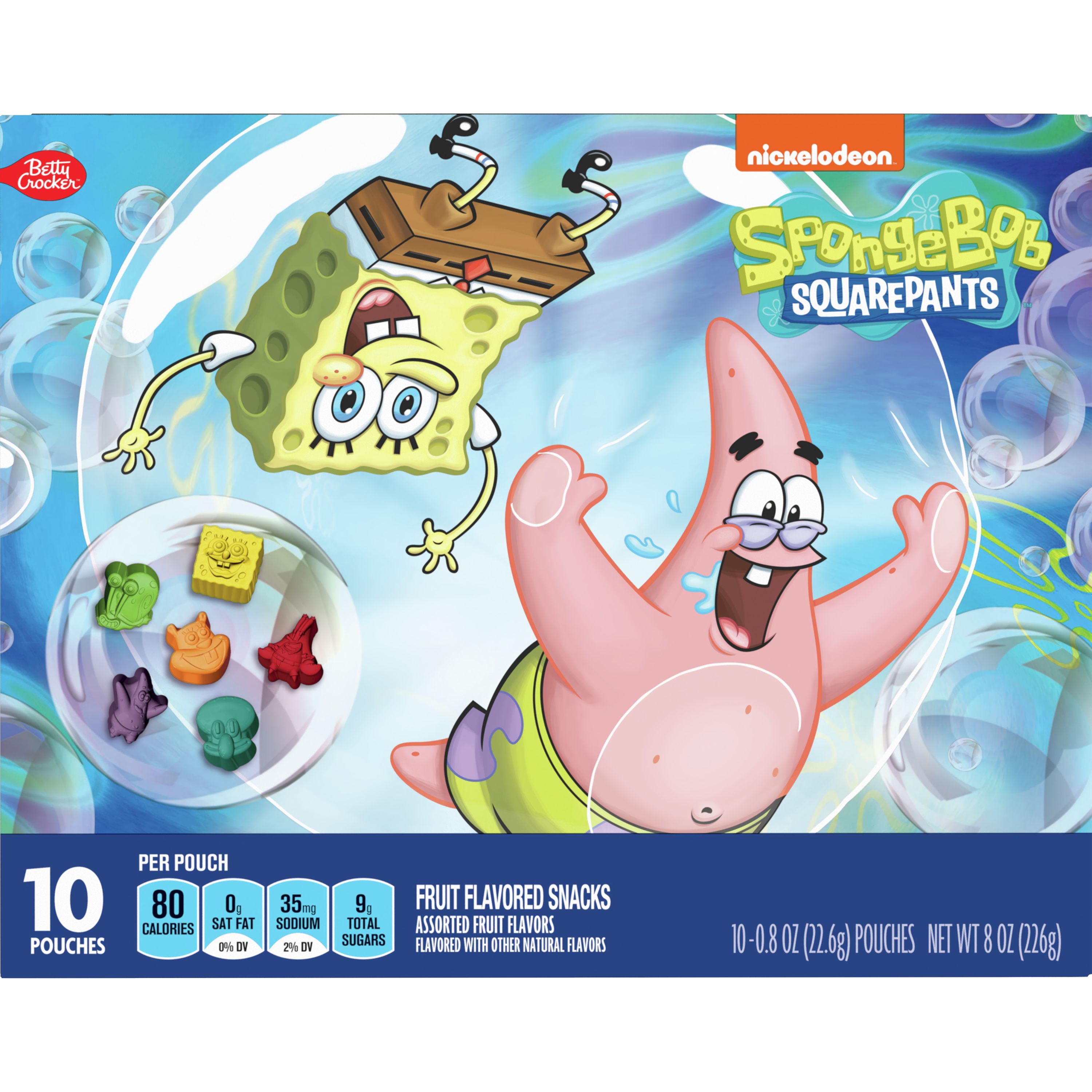 spongebob squarepants fruit snacks