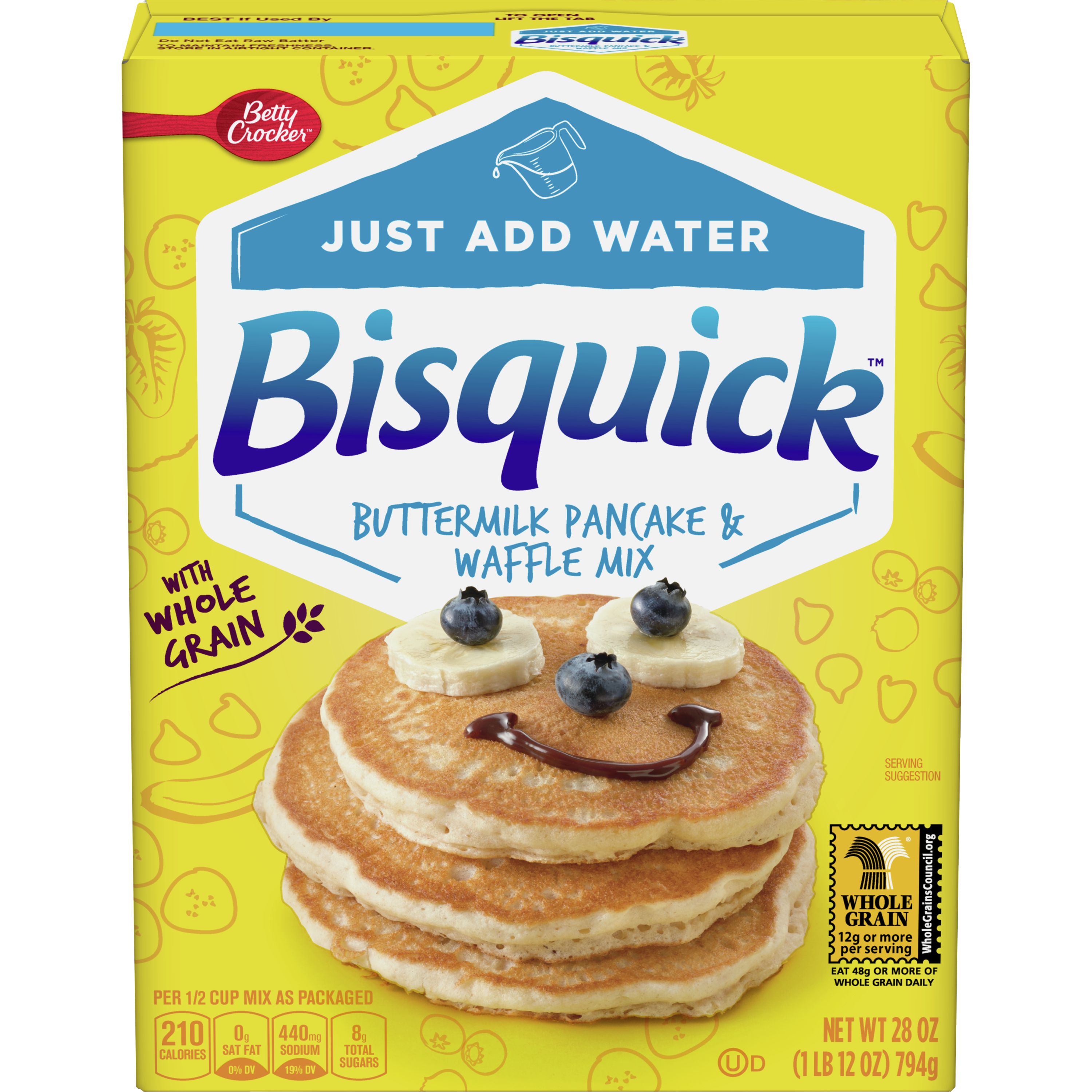 Bisquick™ Simply Buttermilk with Whole Grain Pancake & Waffle Mix