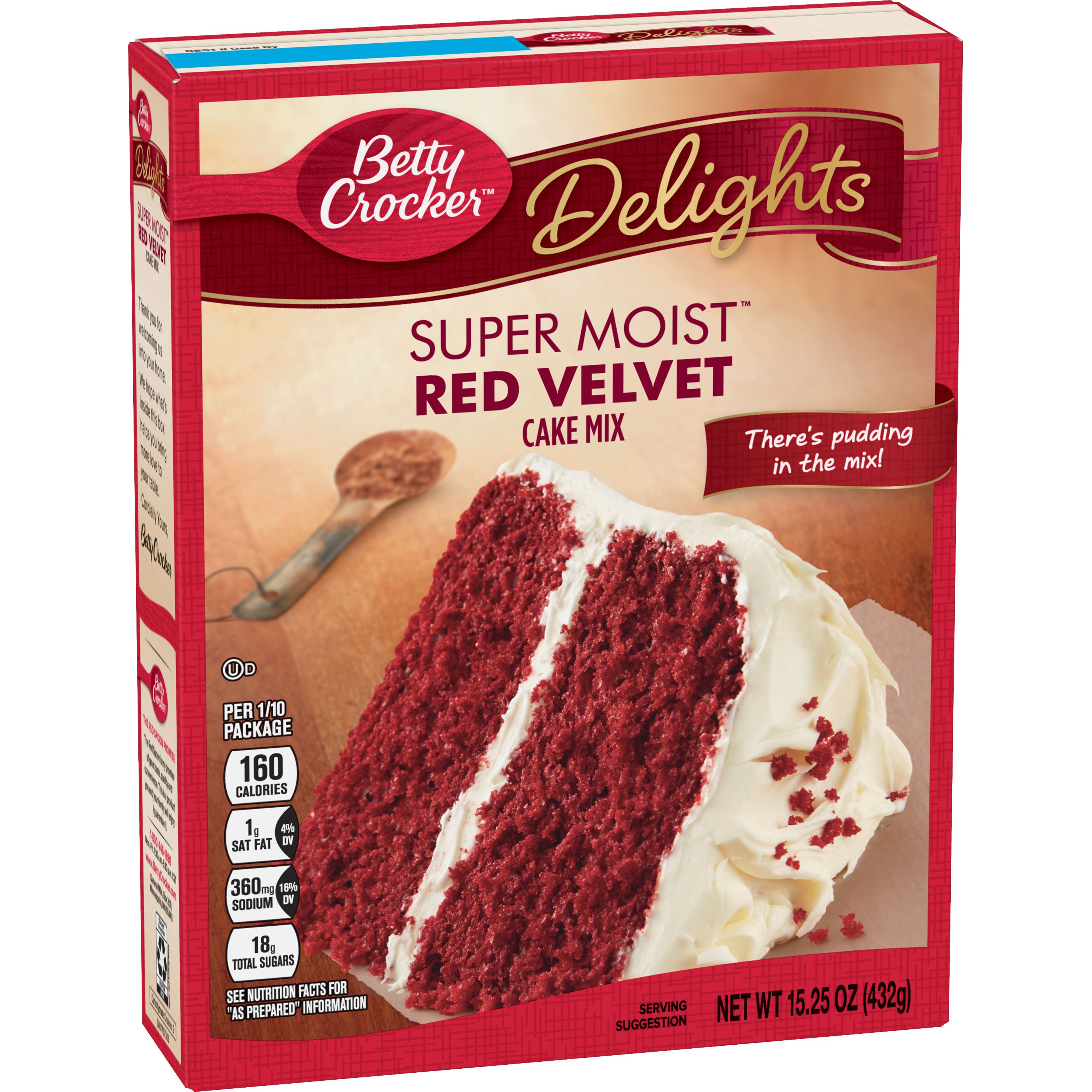 Betty Crocker Super Moist Delights Red Velvet Cake Mix Bettycrocker Com