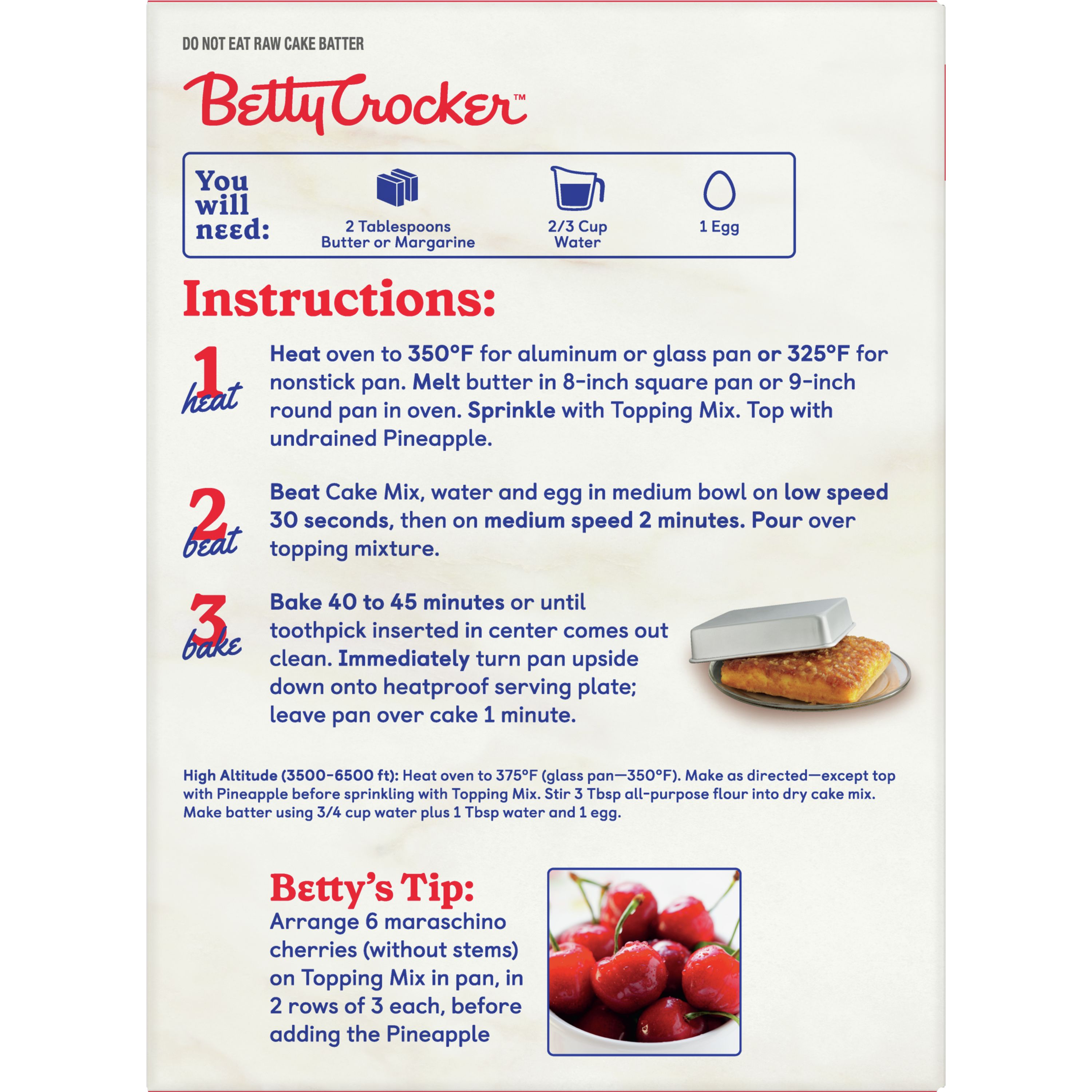 Betty Crocker Cake Mix, White Flavor 16.25 Oz | Shop | Groceryland