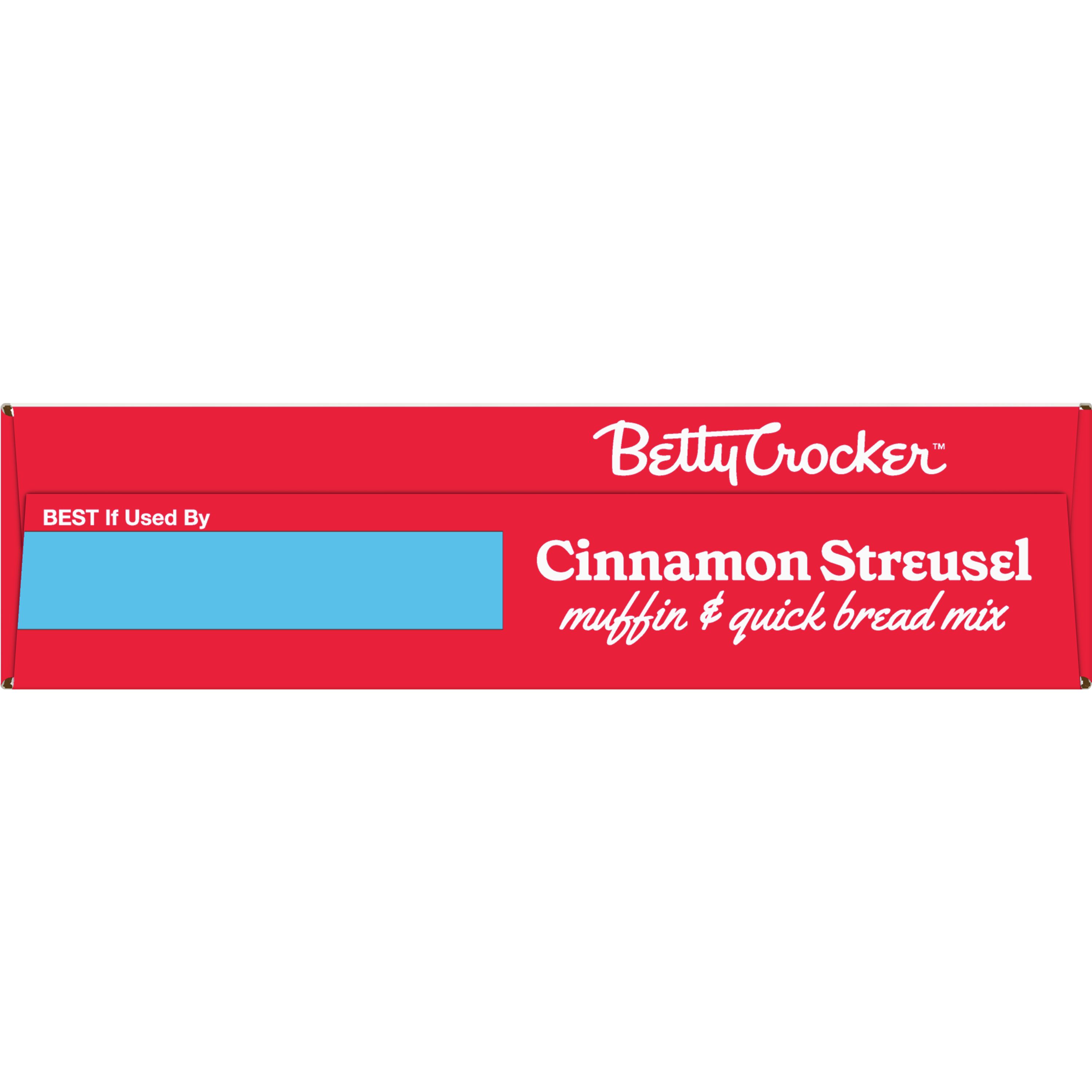 Betty Crocker™ Cinnamon Streusel Box Muffin Mixes - BettyCrocker.com