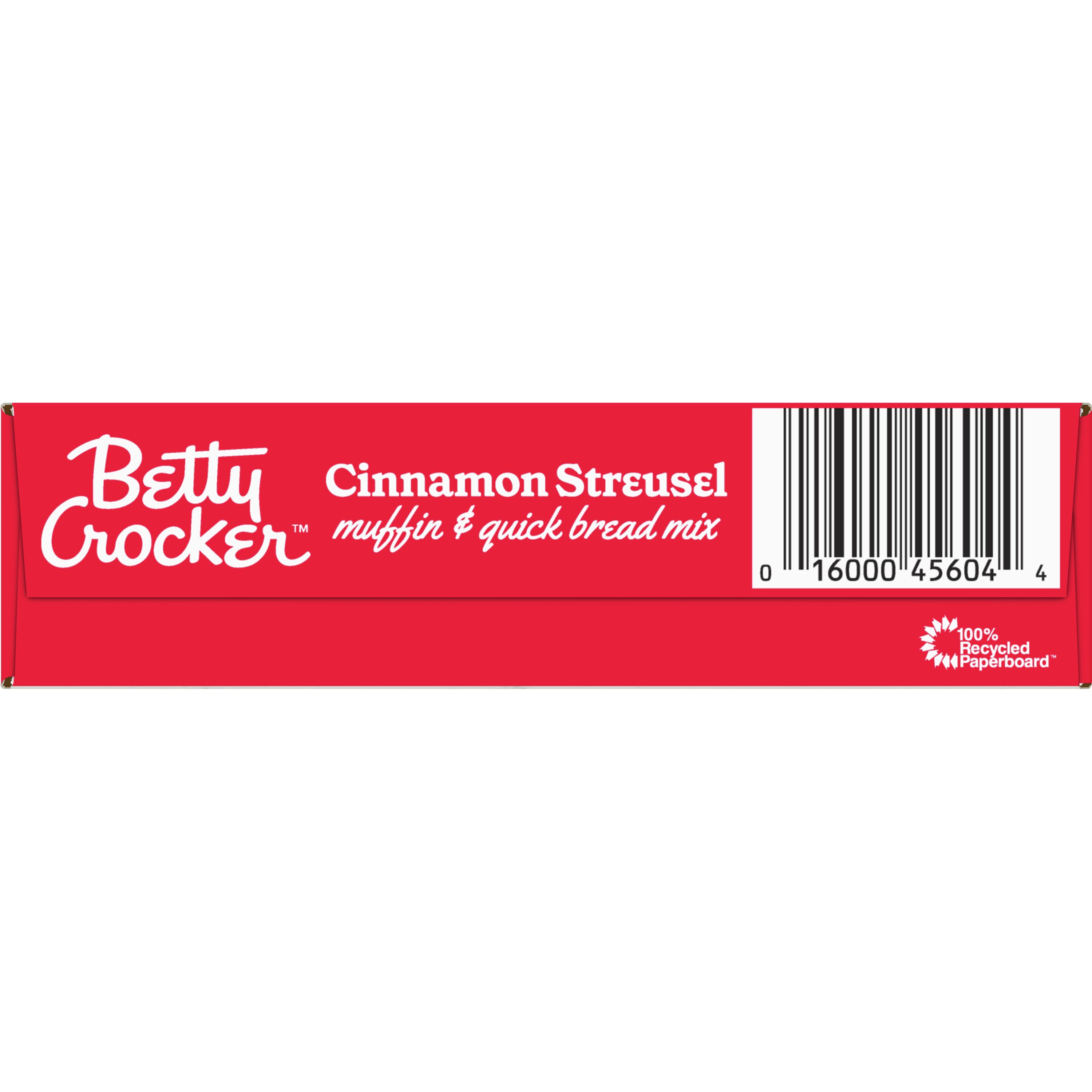 Betty Crocker™ Cinnamon Streusel Box Muffin Mixes - BettyCrocker.com