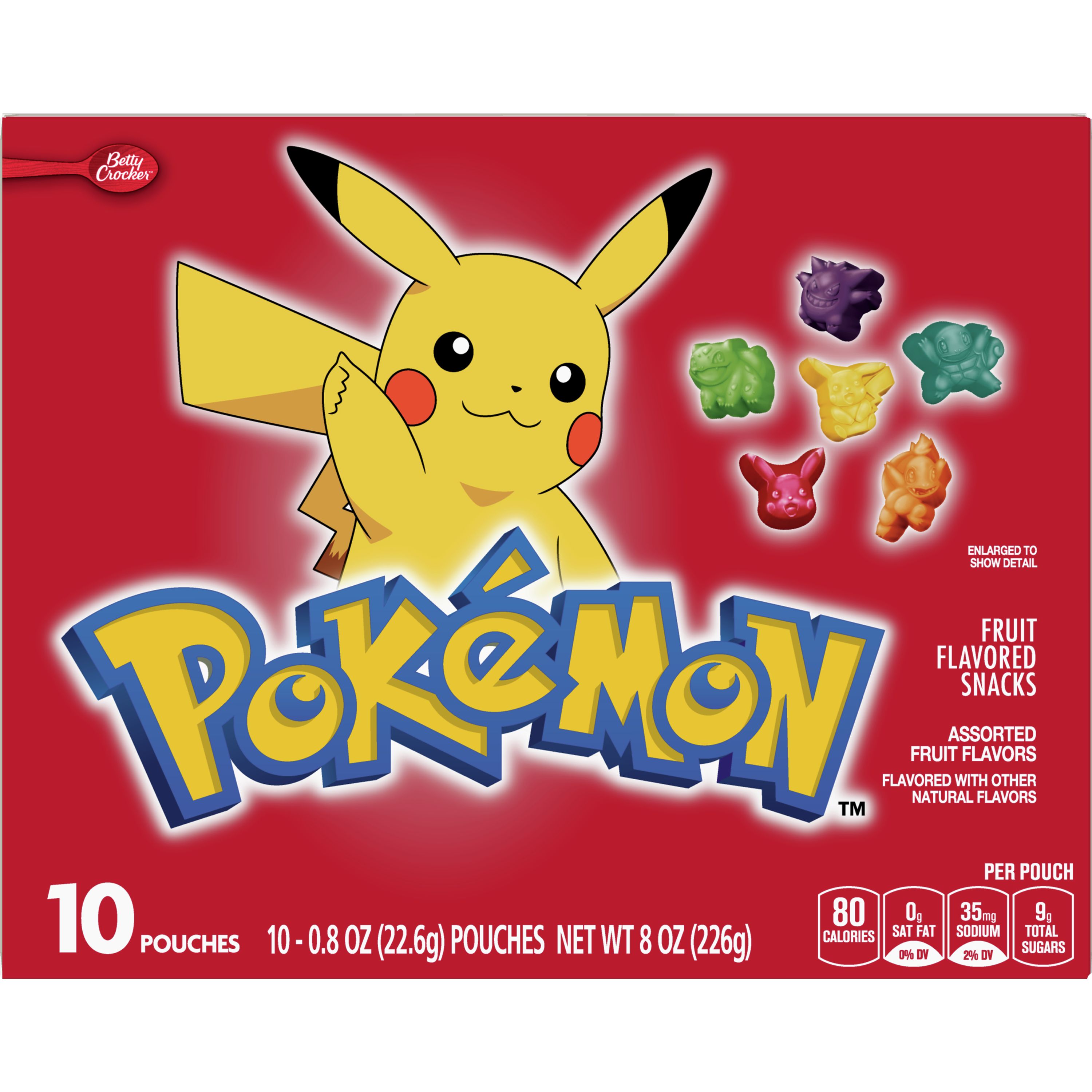 Betty Crocker™ Fruit Flavored Snacks Pokémon - BettyCrocker.com