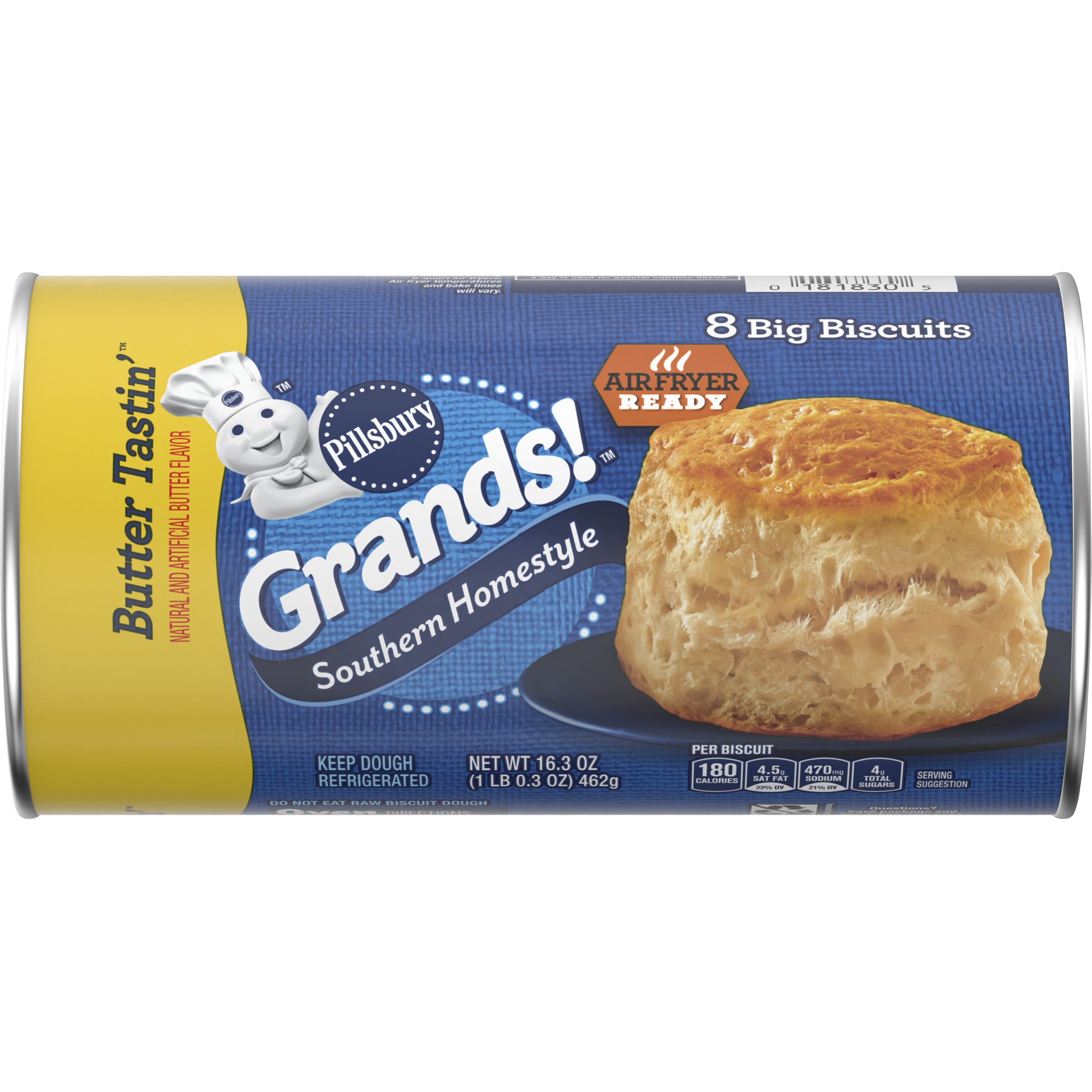 Pillsbury Grands! Southern Homestyle Butter Tastin' Biscuit Dough