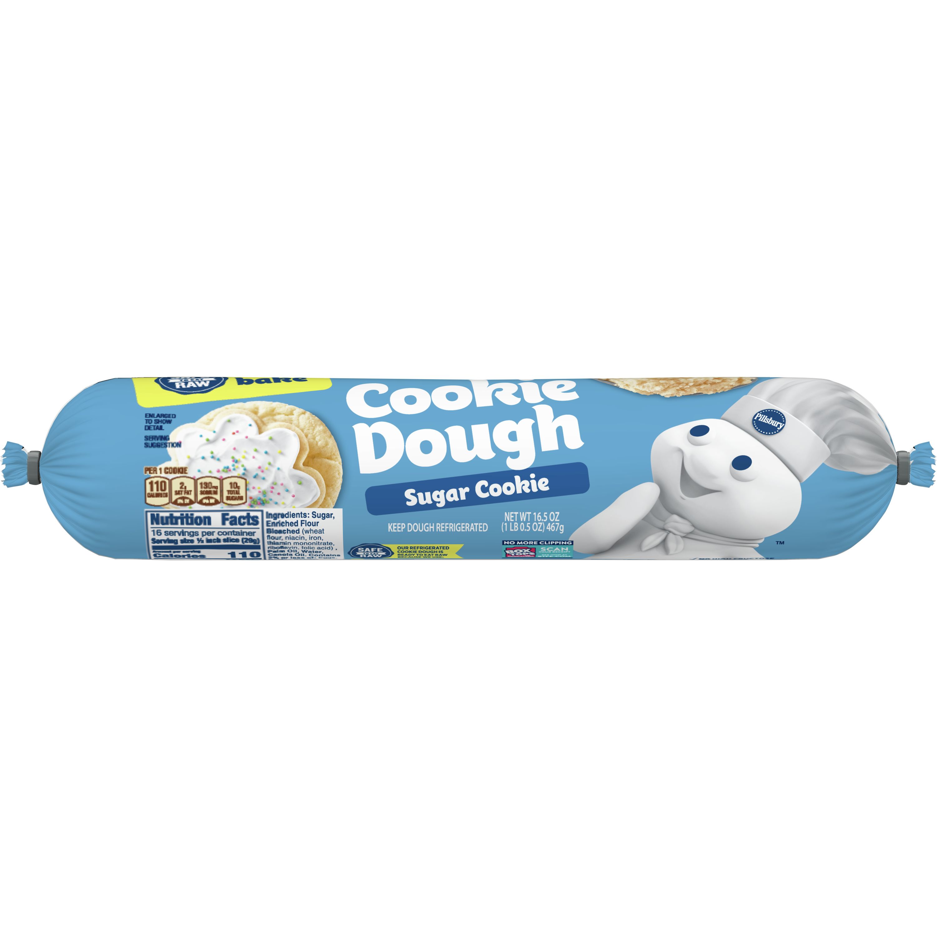 Pillsbury Sugar Refrigerated Cookie Dough Pillsbury Com