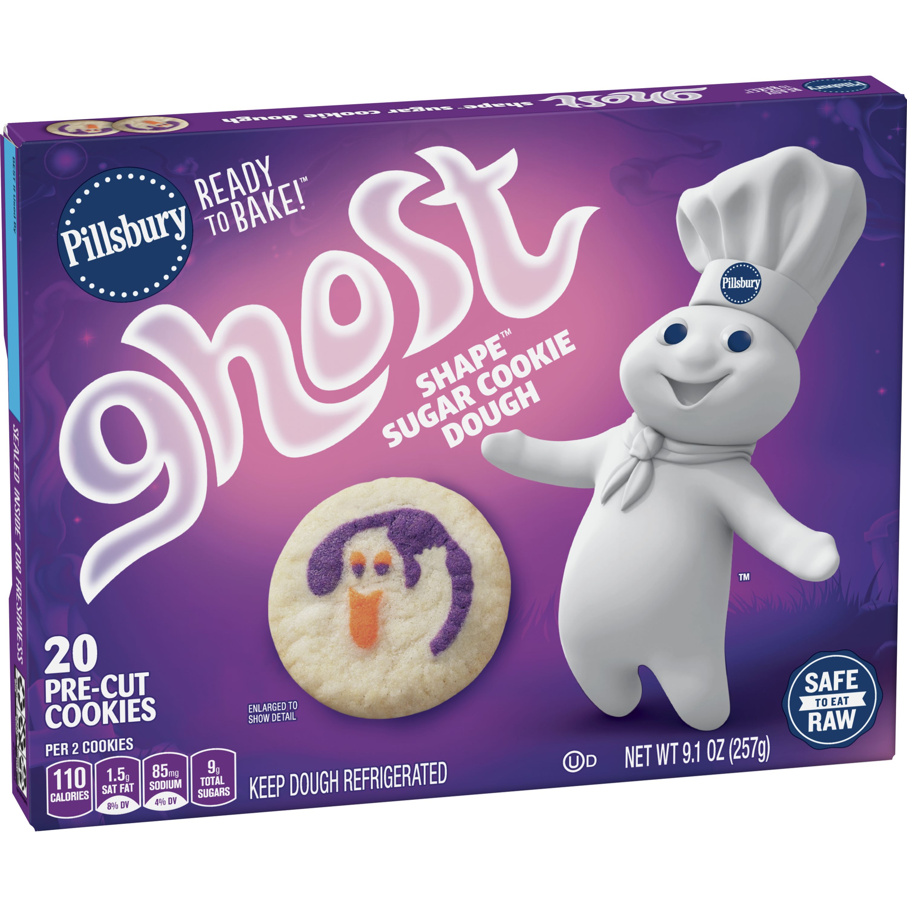 Pillsbury™ Ghost Sugar Cookie Dough - Pillsbury.com