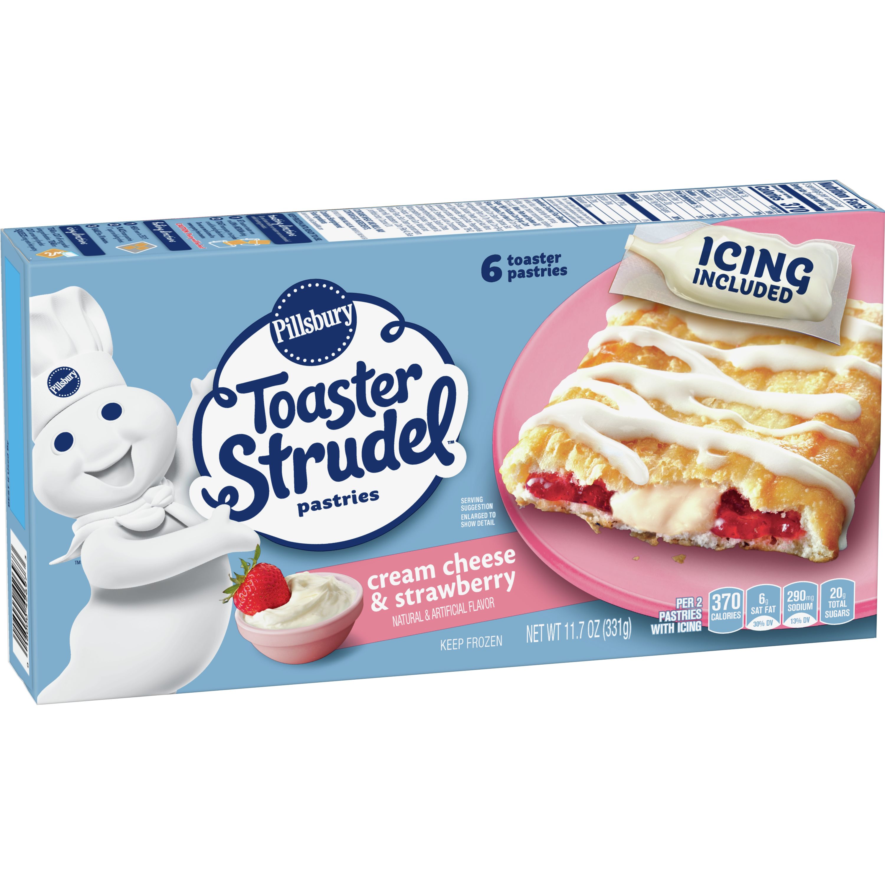 Calories In Toaster Strudel.