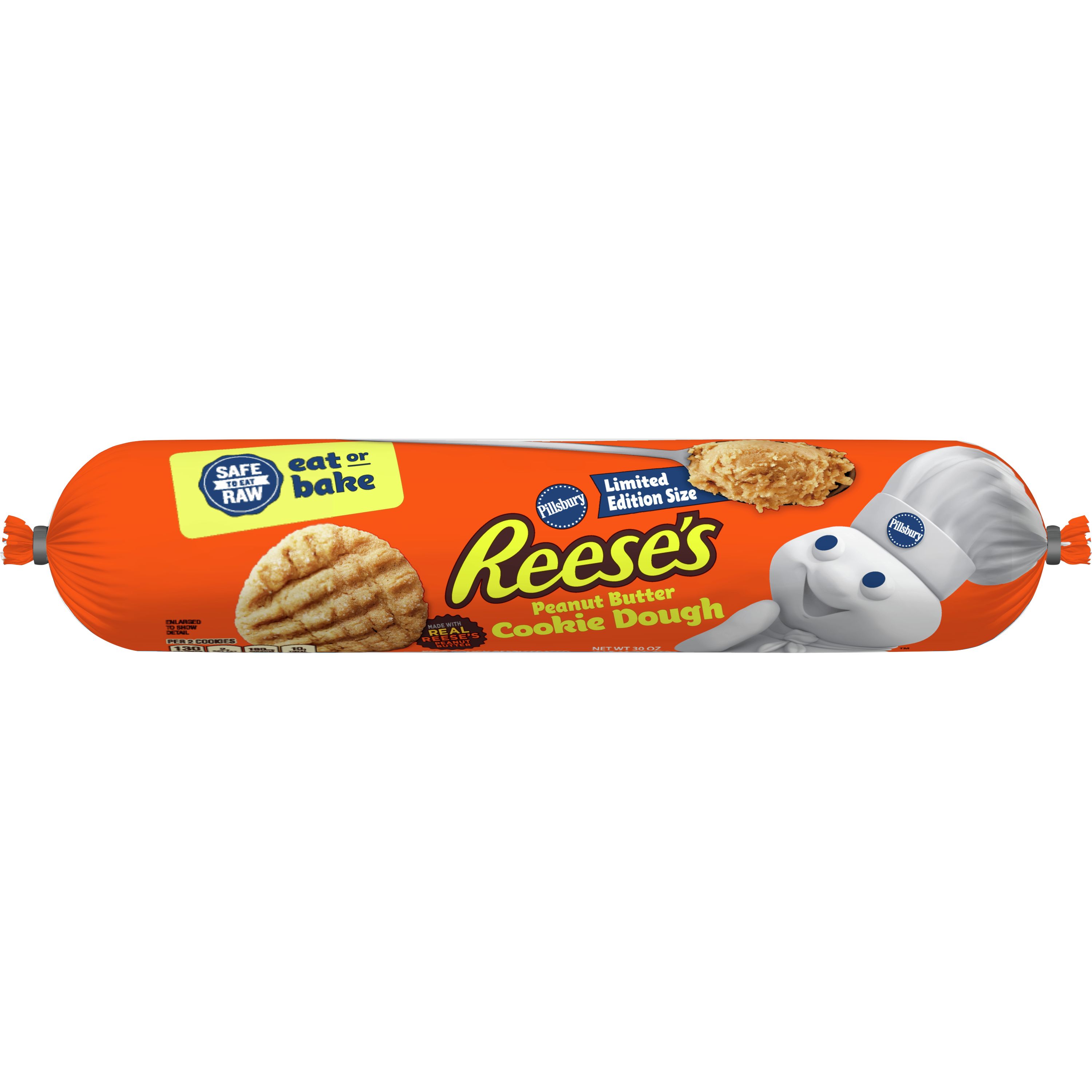 Pillsbury™ REESE'S Peanut Butter Cookie Dough - Pillsbury.com