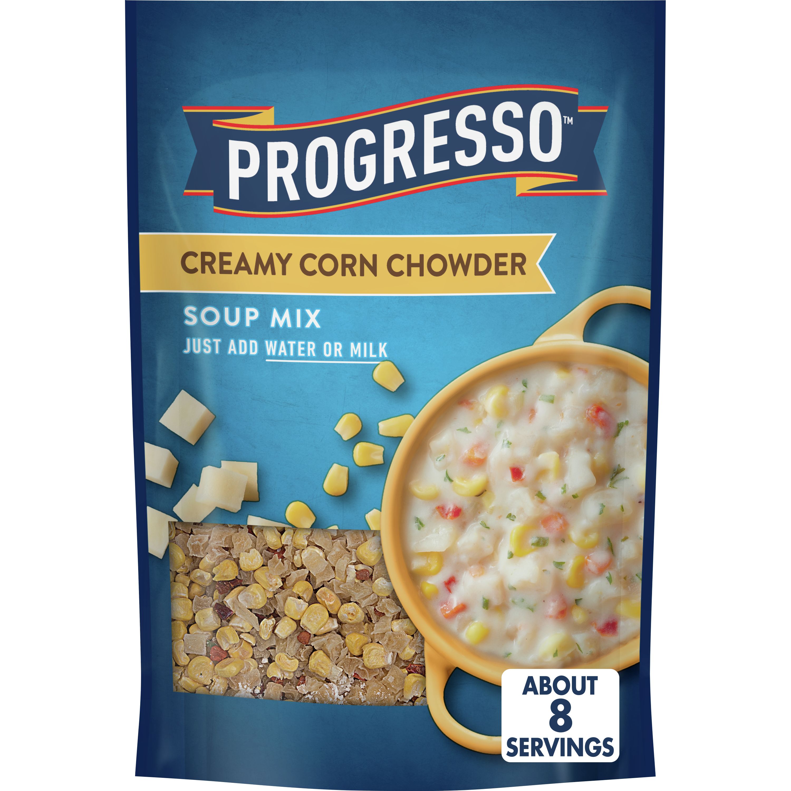 Creamy Corn Chowder Dry Soup Mix Packet | Progresso