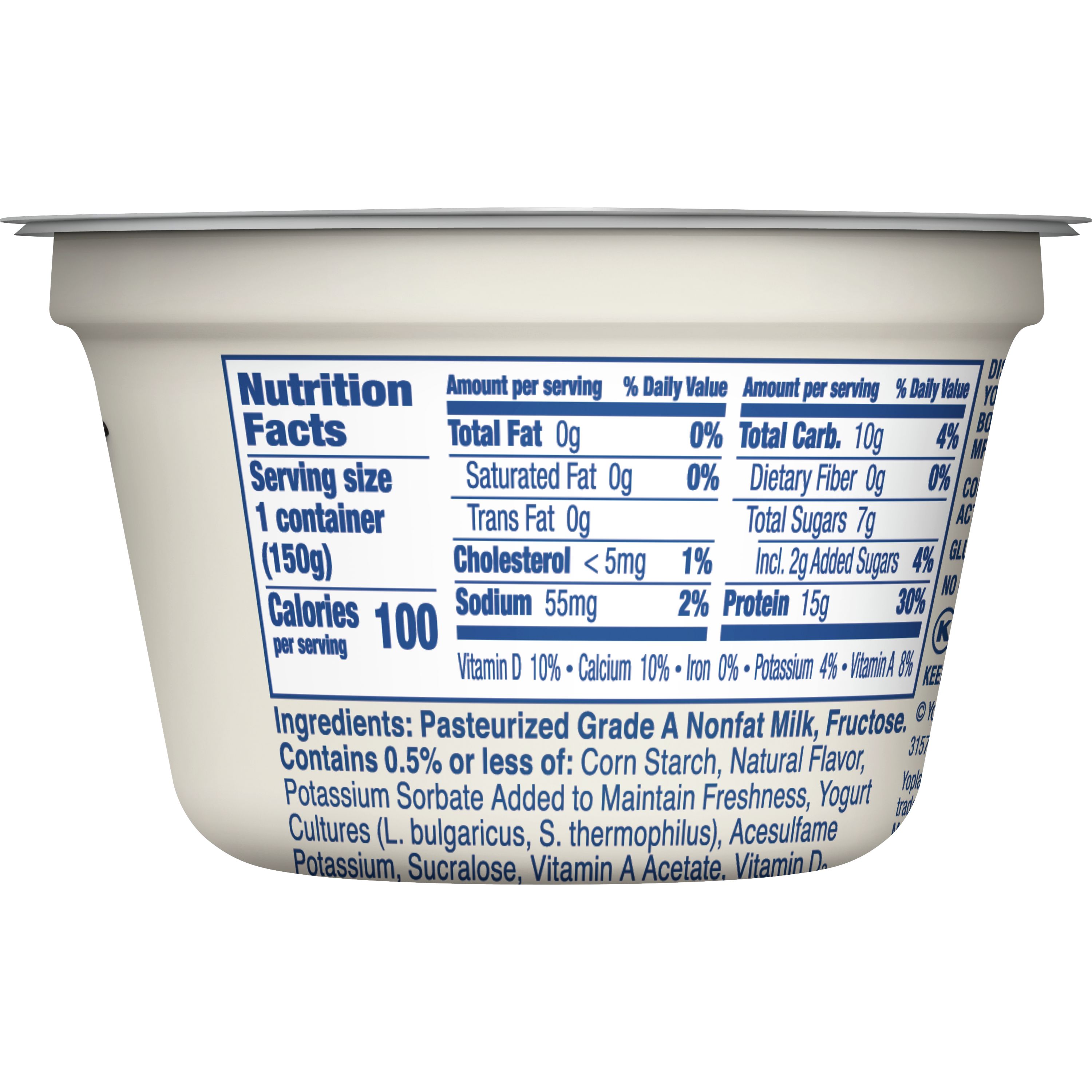 Yoplait Plain Greek Yogurt Nutrition Blog Dandk