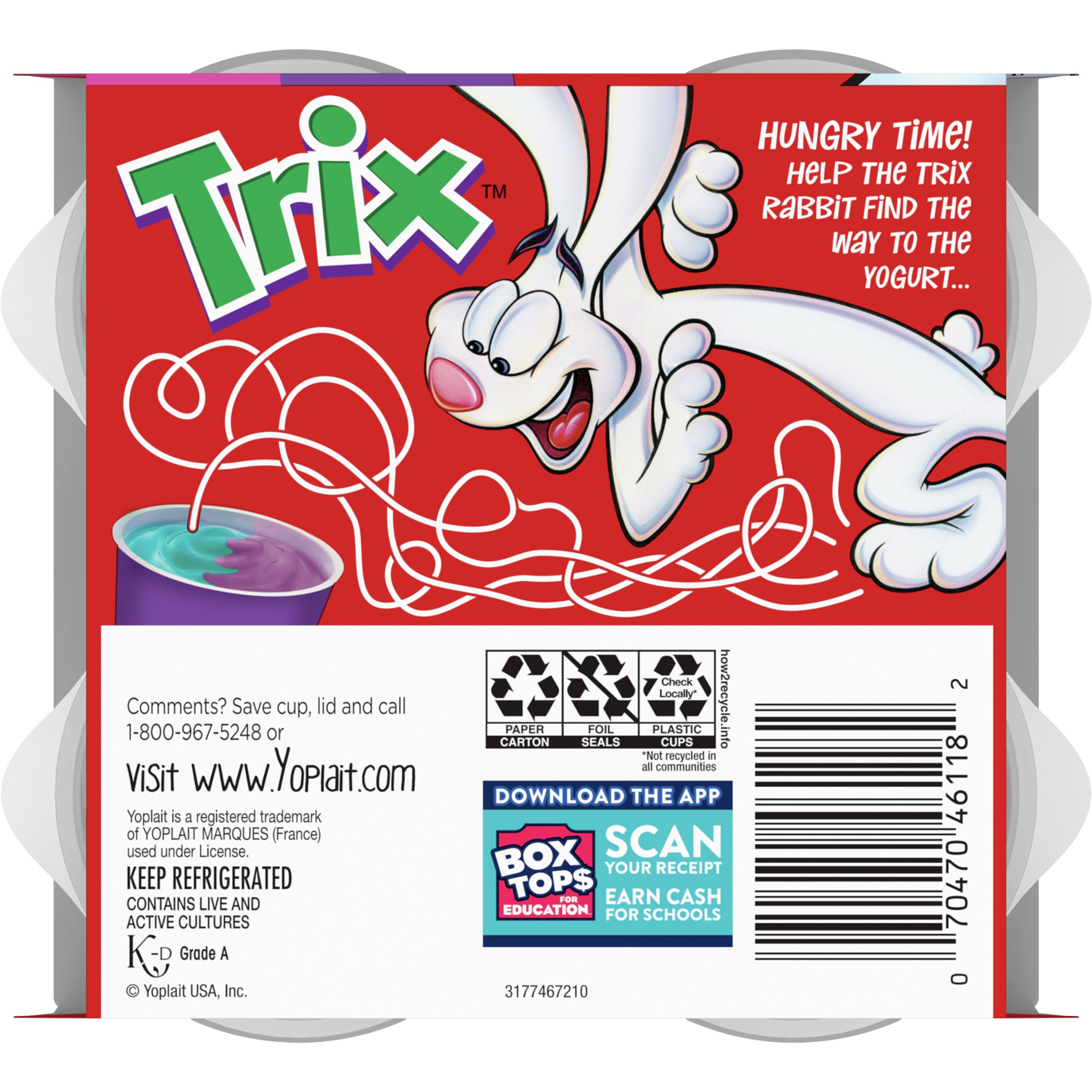 trix yogurt rabbit