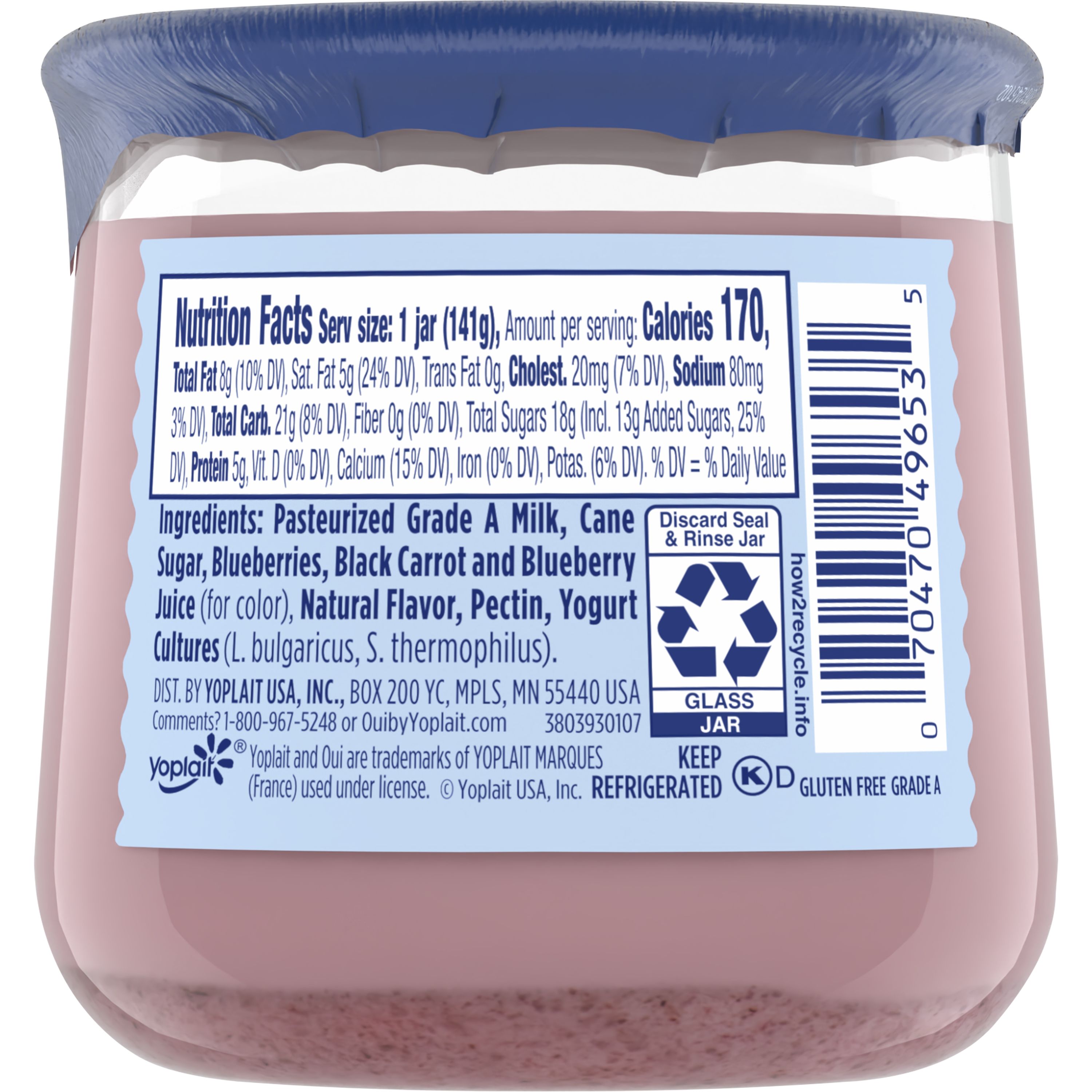 Yoplait Light Blueberry Nutrition Facts Shelly Lighting