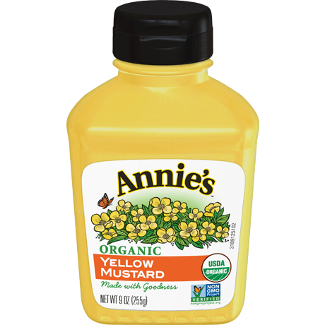 organic yellow mustard annie s homegrown organic yellow mustard annie s homegrown