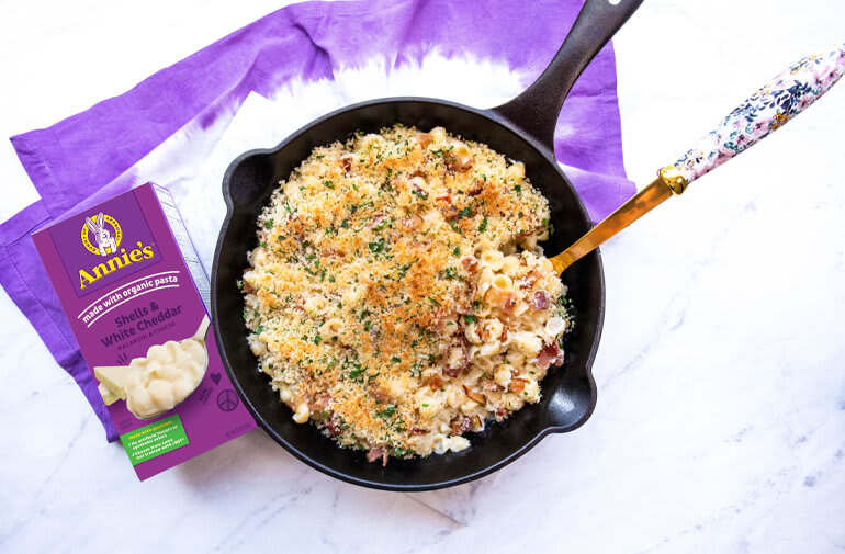 Baked Bacon Mac &amp; Cheese-image