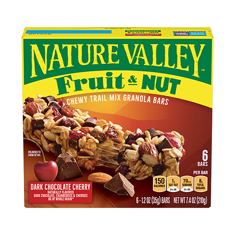 Dark Chocolate Cherry Fruit & Nut Bars