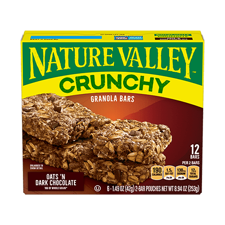 Dark Chocolate Granola Bar Oats Granola Bar Nature Valley