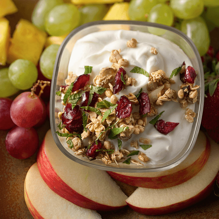 Crunchy Cranberry Almond Yogurt Dip Recipe Nature Valley