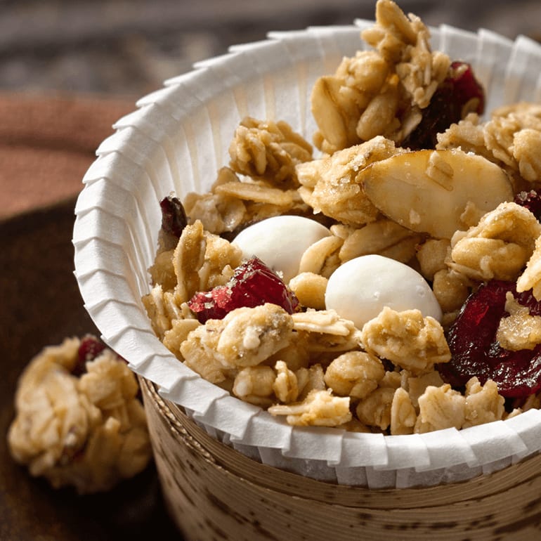Microwave Cranberry Almond Snack Mix Recipe Nature Valley