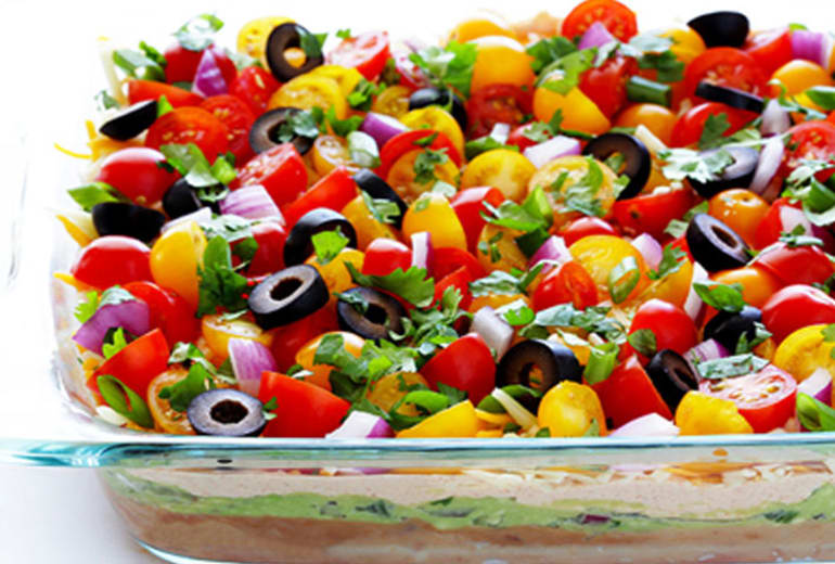 Kraft Seven Layer Dip Old El Paso Colorful 7 Layer Dip Recipe | Ready Plan Save