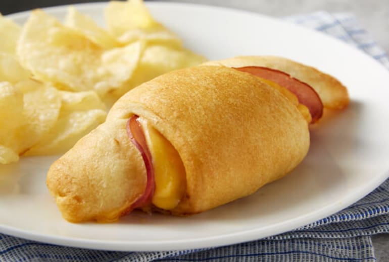 How to make Ham and Cheese Crescent Roll-Ups