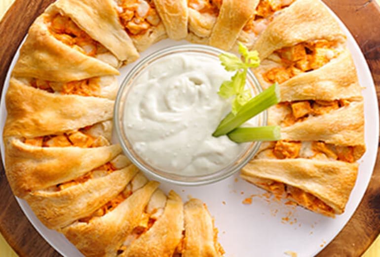 Pillsbury Buffalo Chicken Crescent Ring Recipe Ready Plan Save