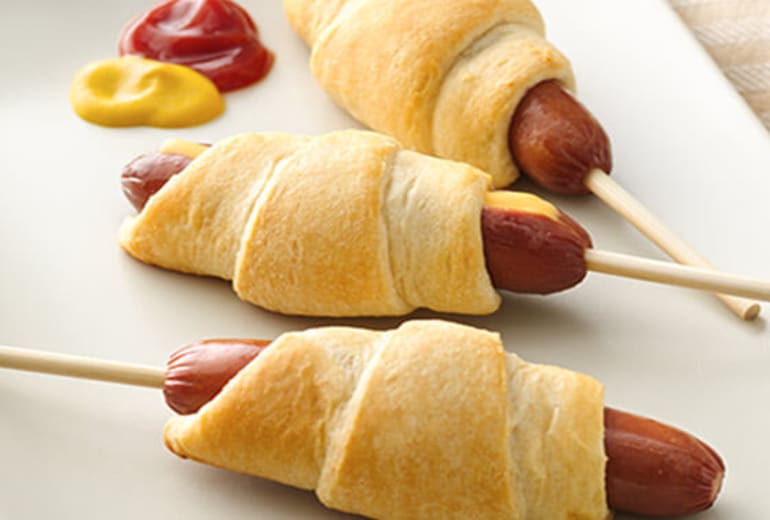 Pillsbury Crescent Hot Dogs Recipe