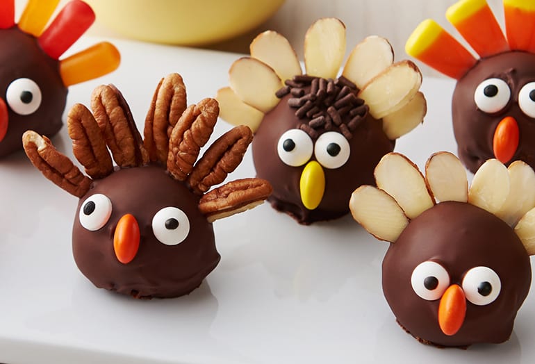 Turkey Cookie Truffles