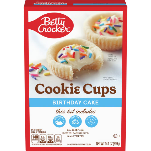 Betty Crocker Cookie Cups Birthday Cake