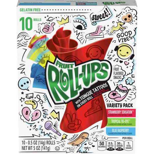 Betty Crocker Sour Fruit Roll Ups  Fruit Snacks  Martins  Emerald