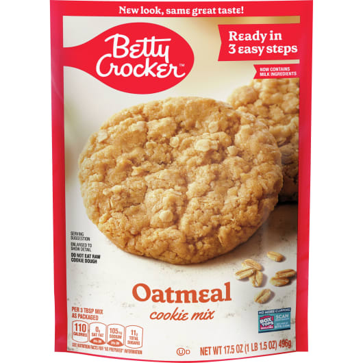 betty crocker oatmeal raisin cookie recipe